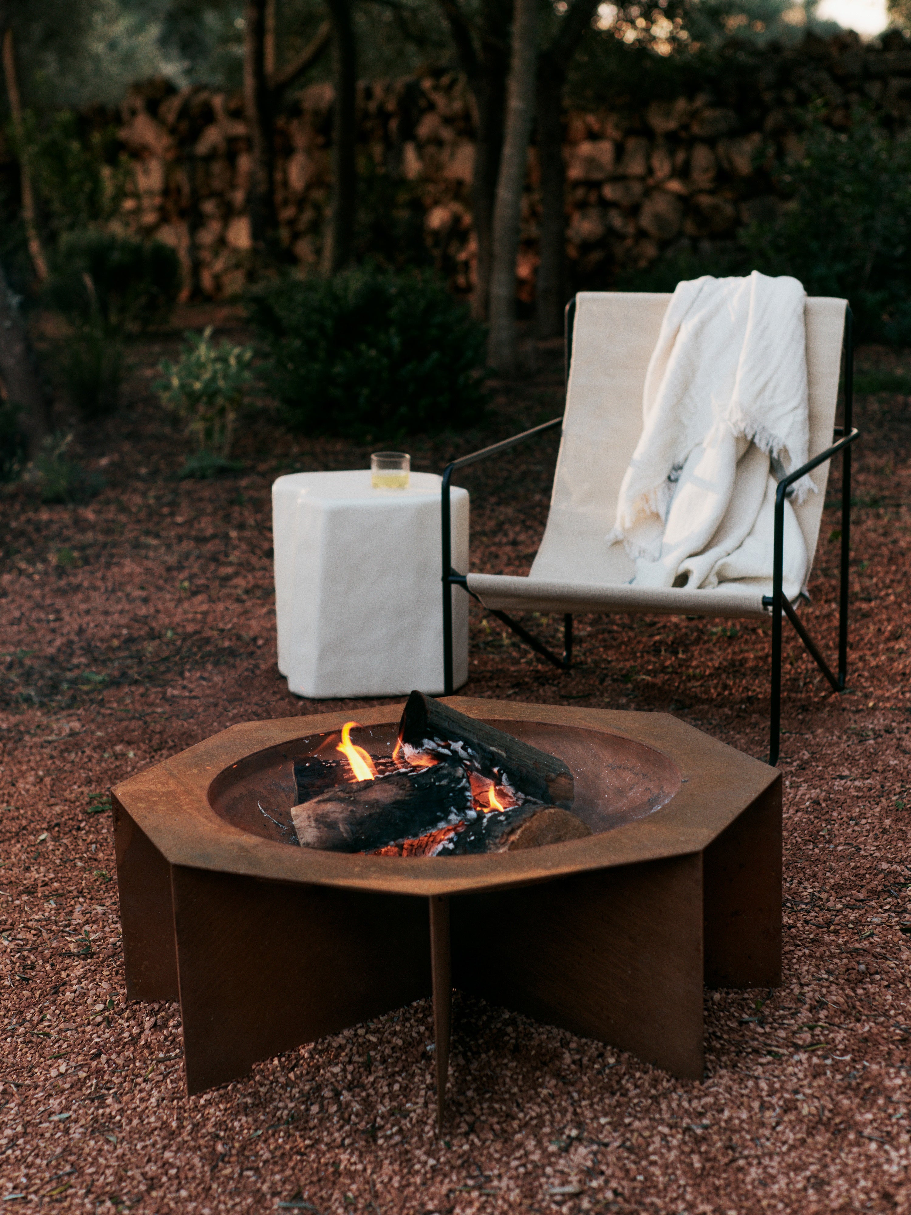 OTTE Rusty Fire Pit
