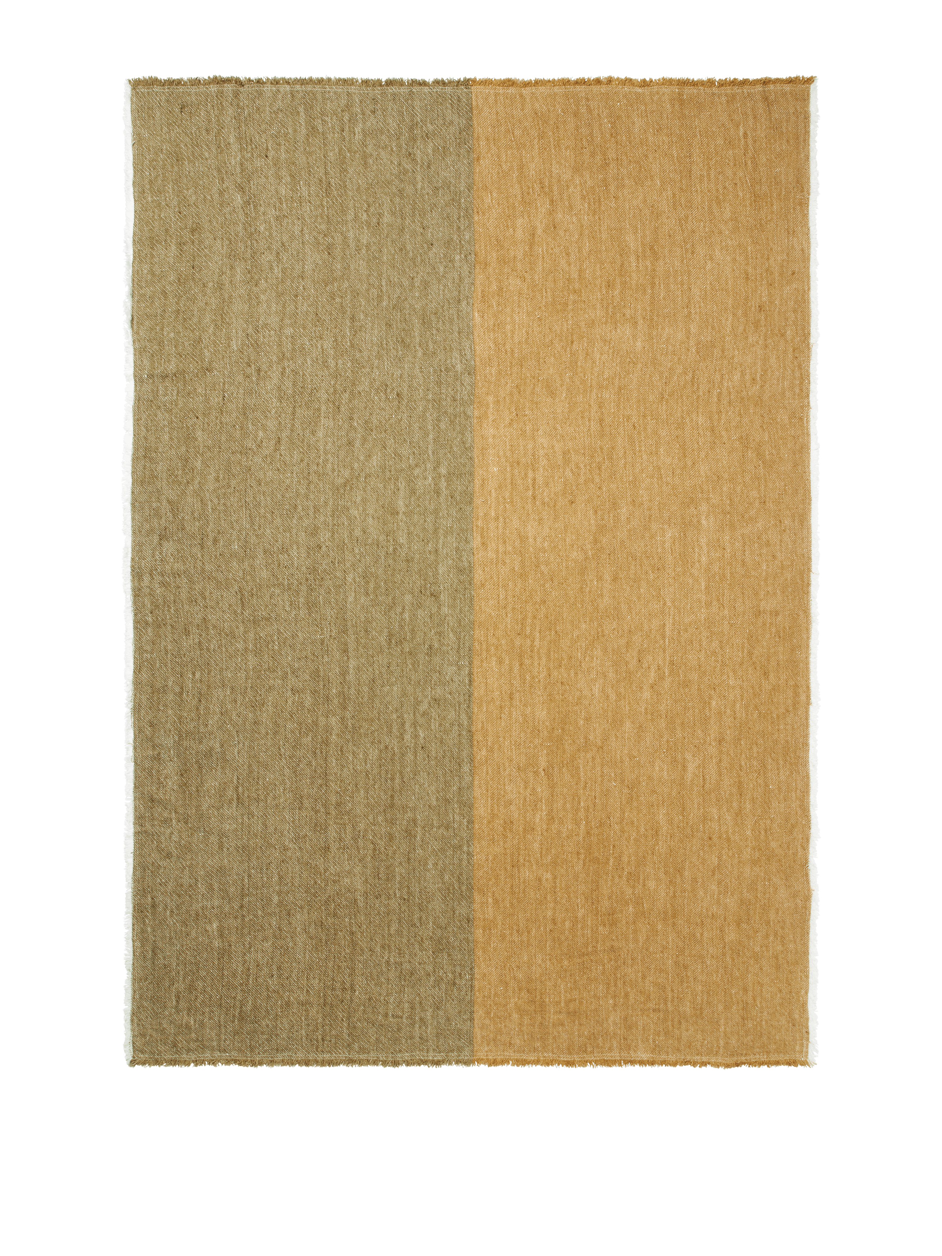 Narzuta PILA khaki mit antikgoldenem Finish