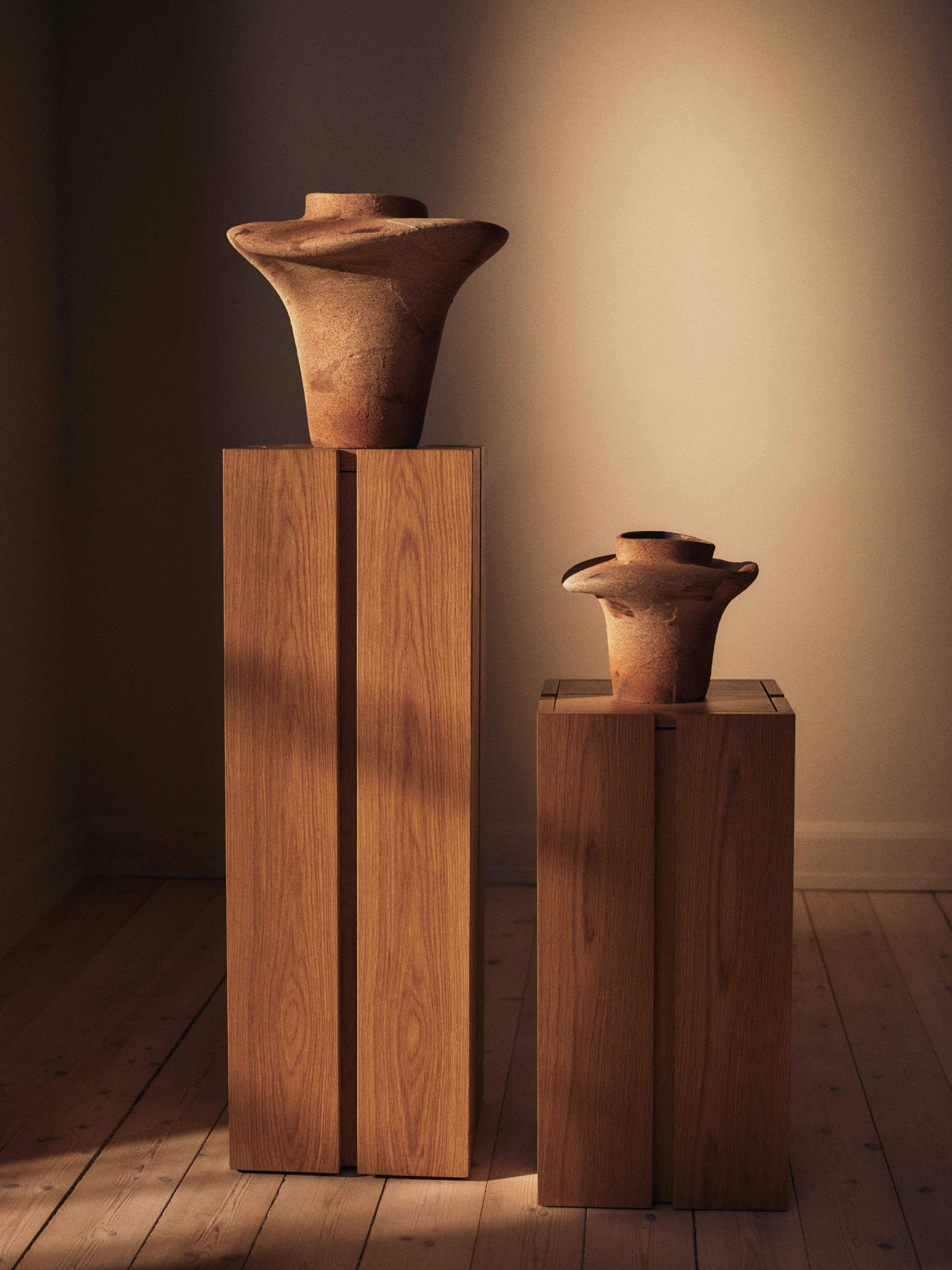 PARCEL Oak Veneer Side Table