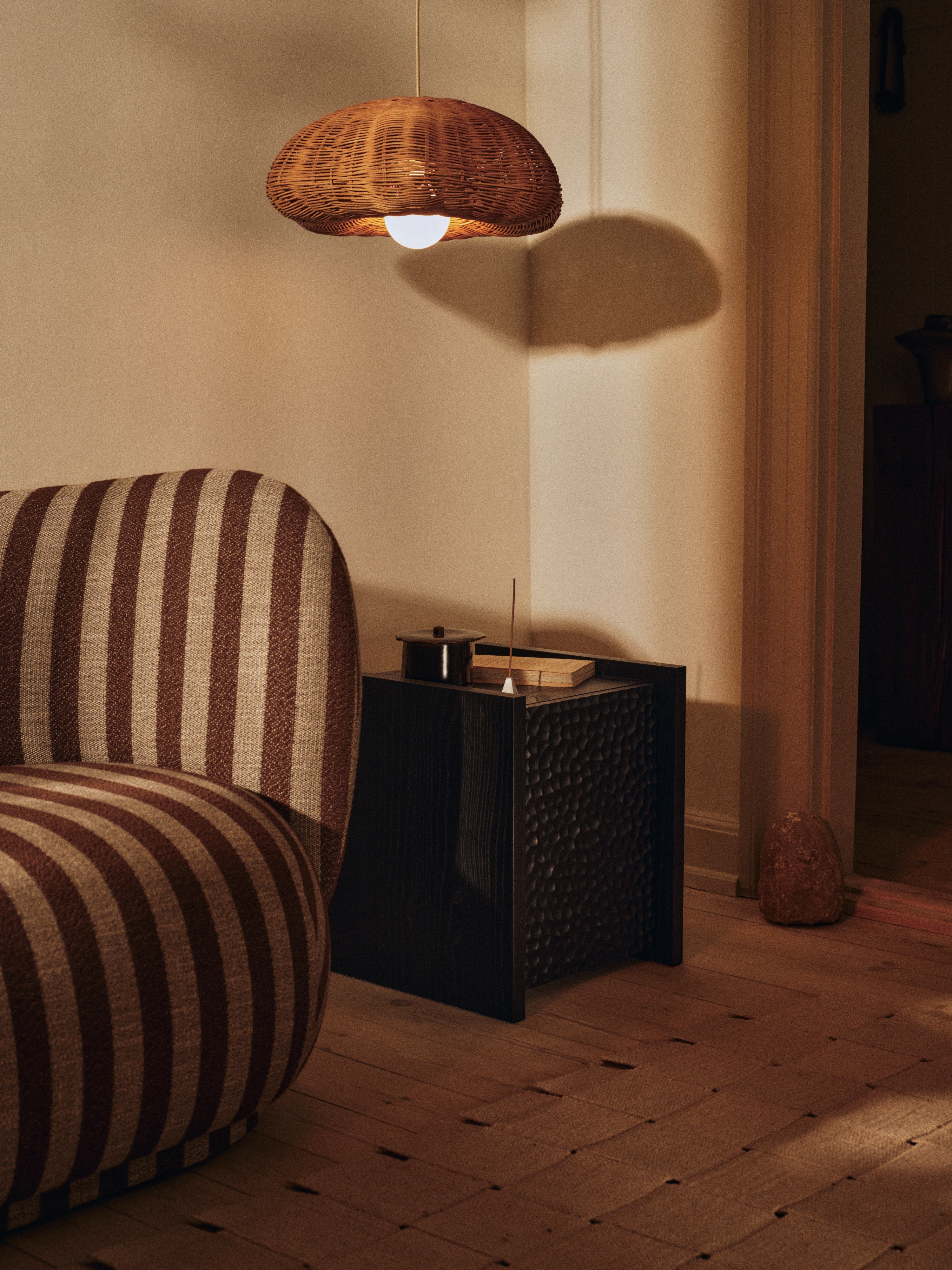 RIVAN Woven Rattan Lampshade