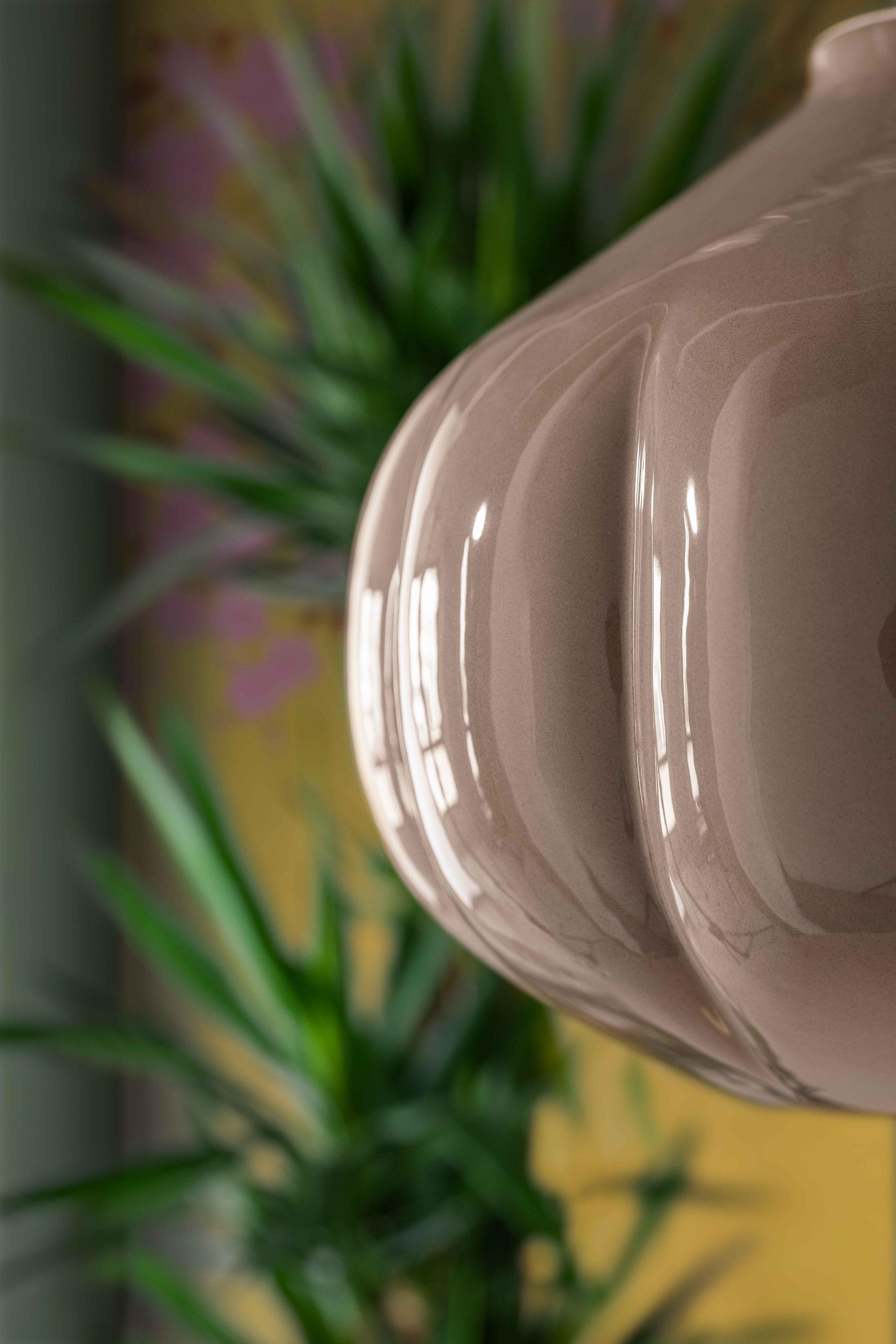 Lampa wisząca ceramiczna AFOXÉ mokka