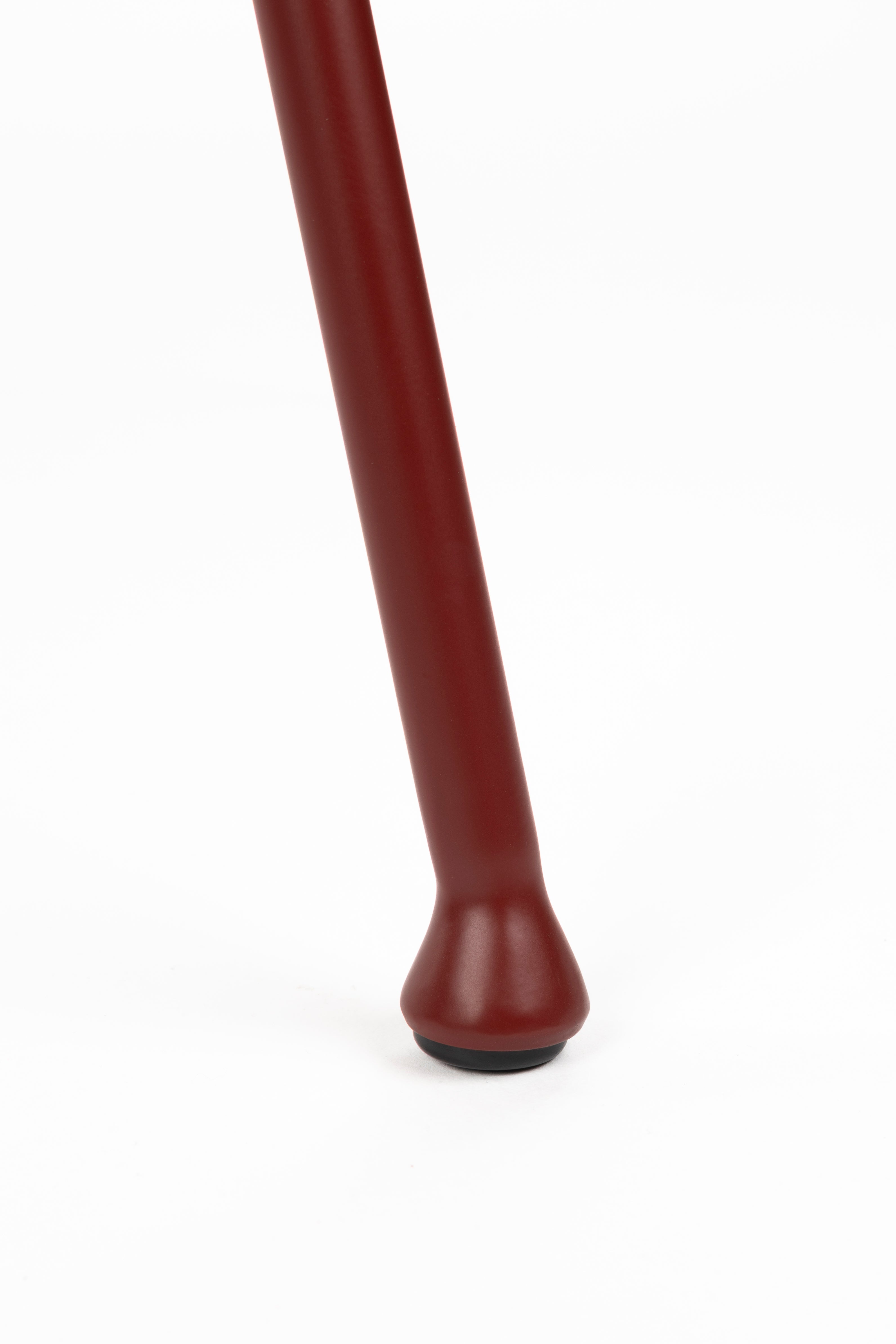 FESTON Armchair with Armrests in Burgundy