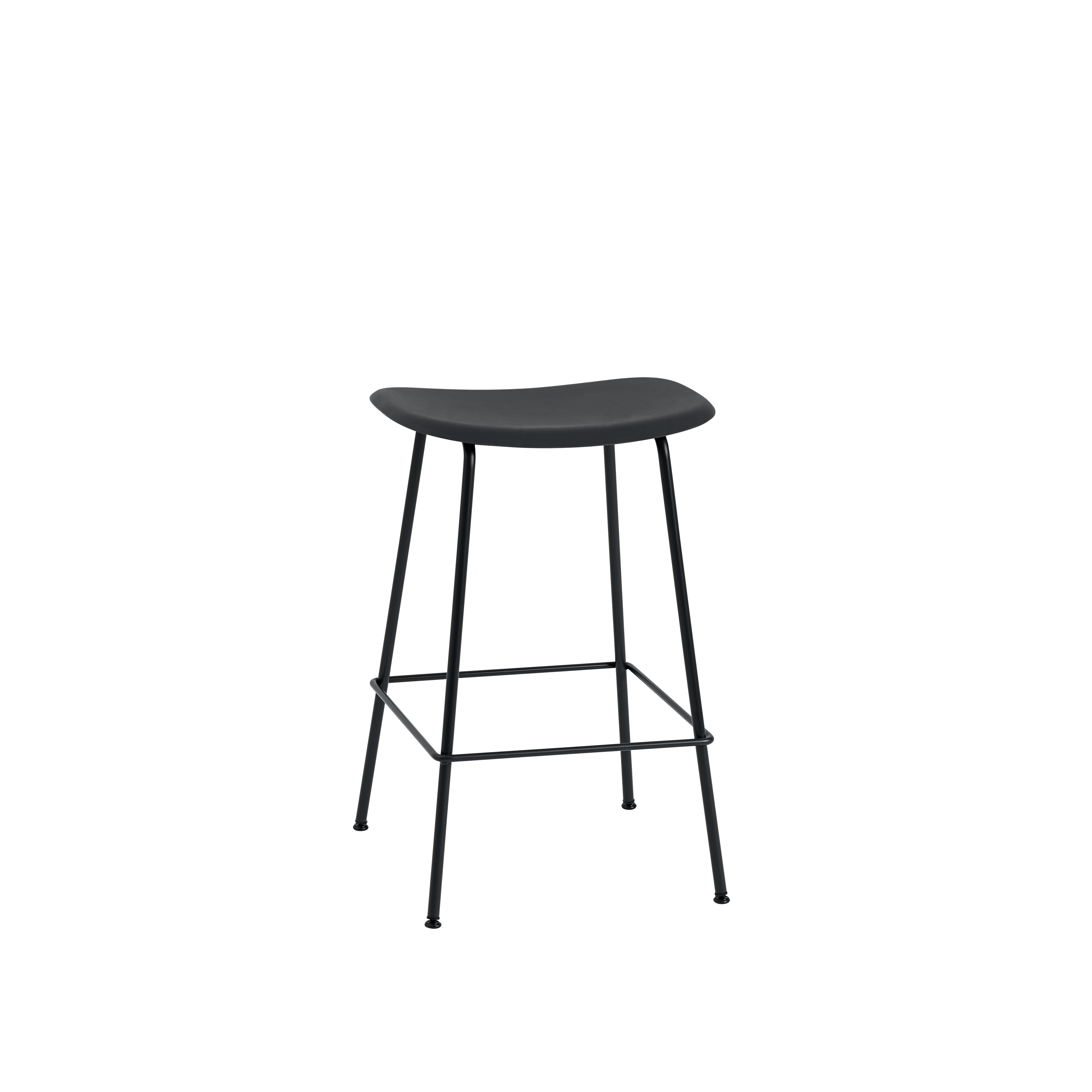 Customized FIBER Stool with Steel Base