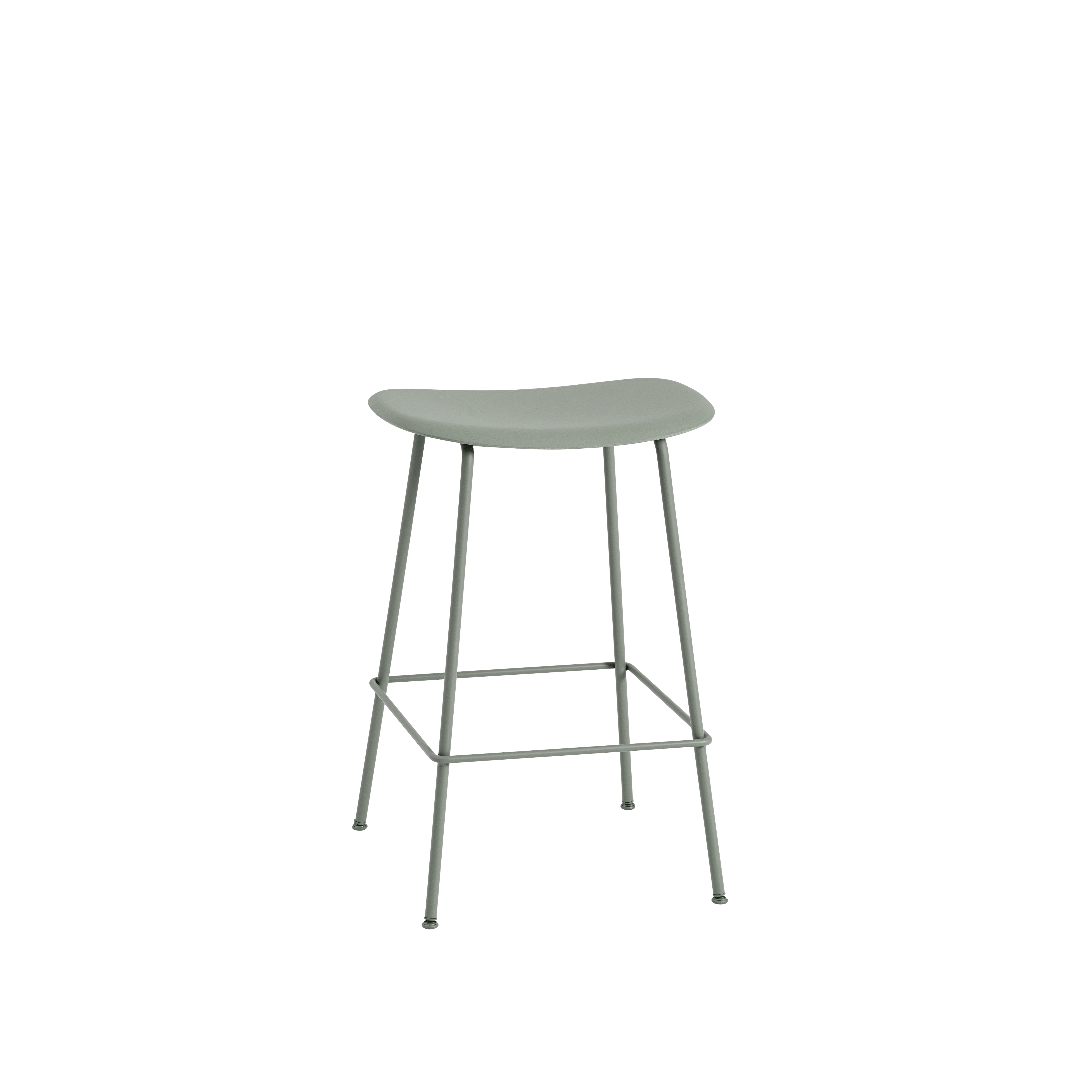 Customized FIBER Stool with Steel Base