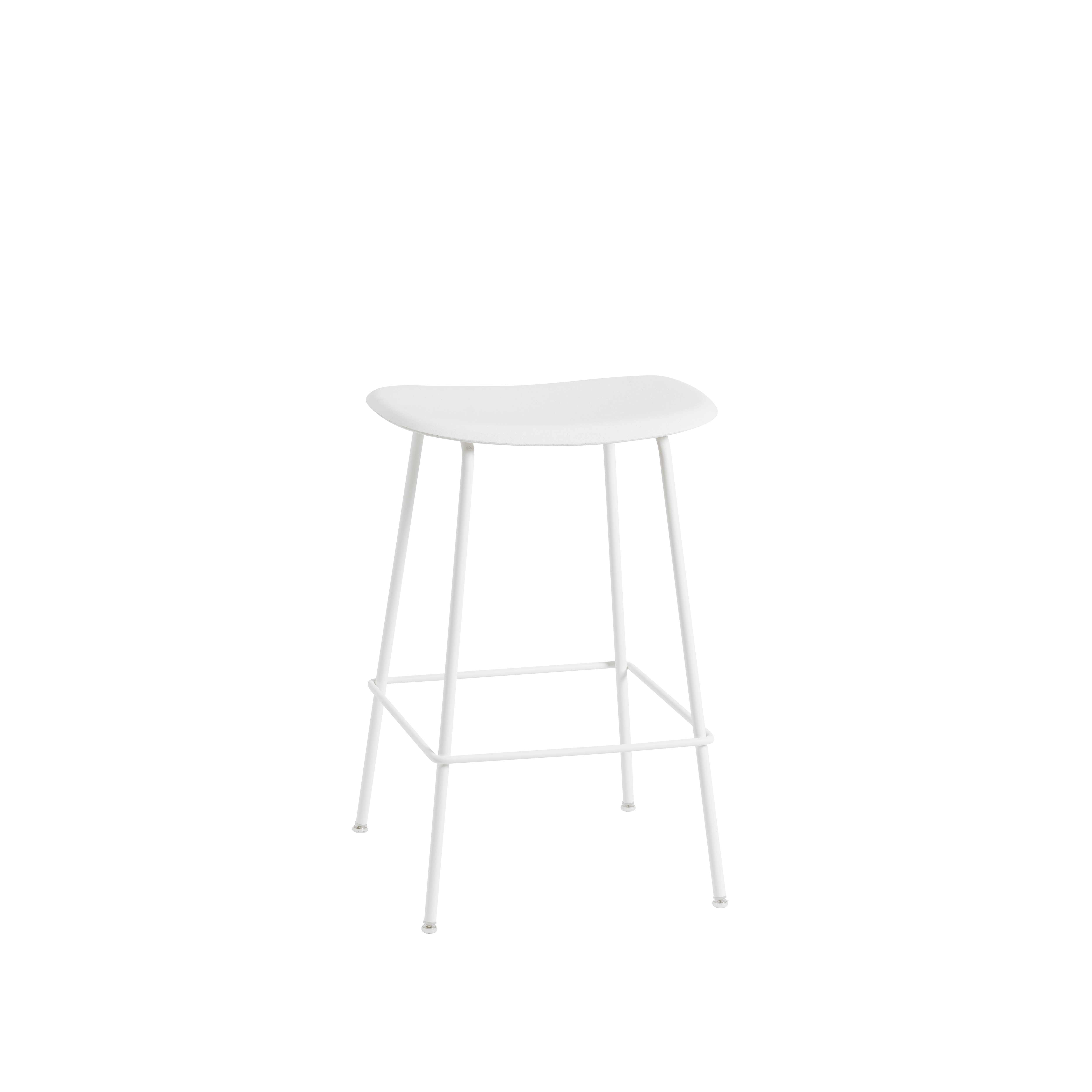 Customized FIBER Stool with Steel Base