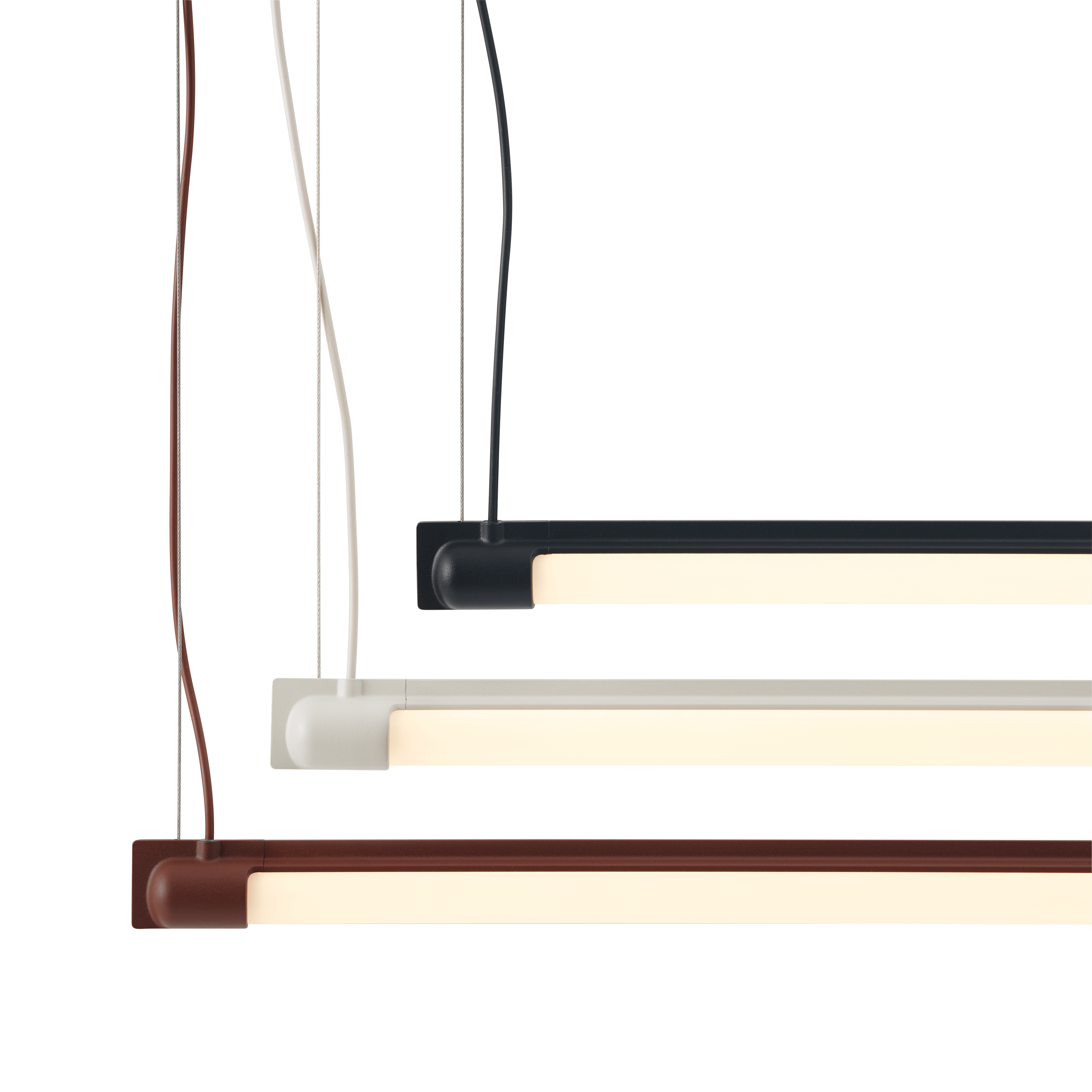 Hanging lamp FINE black