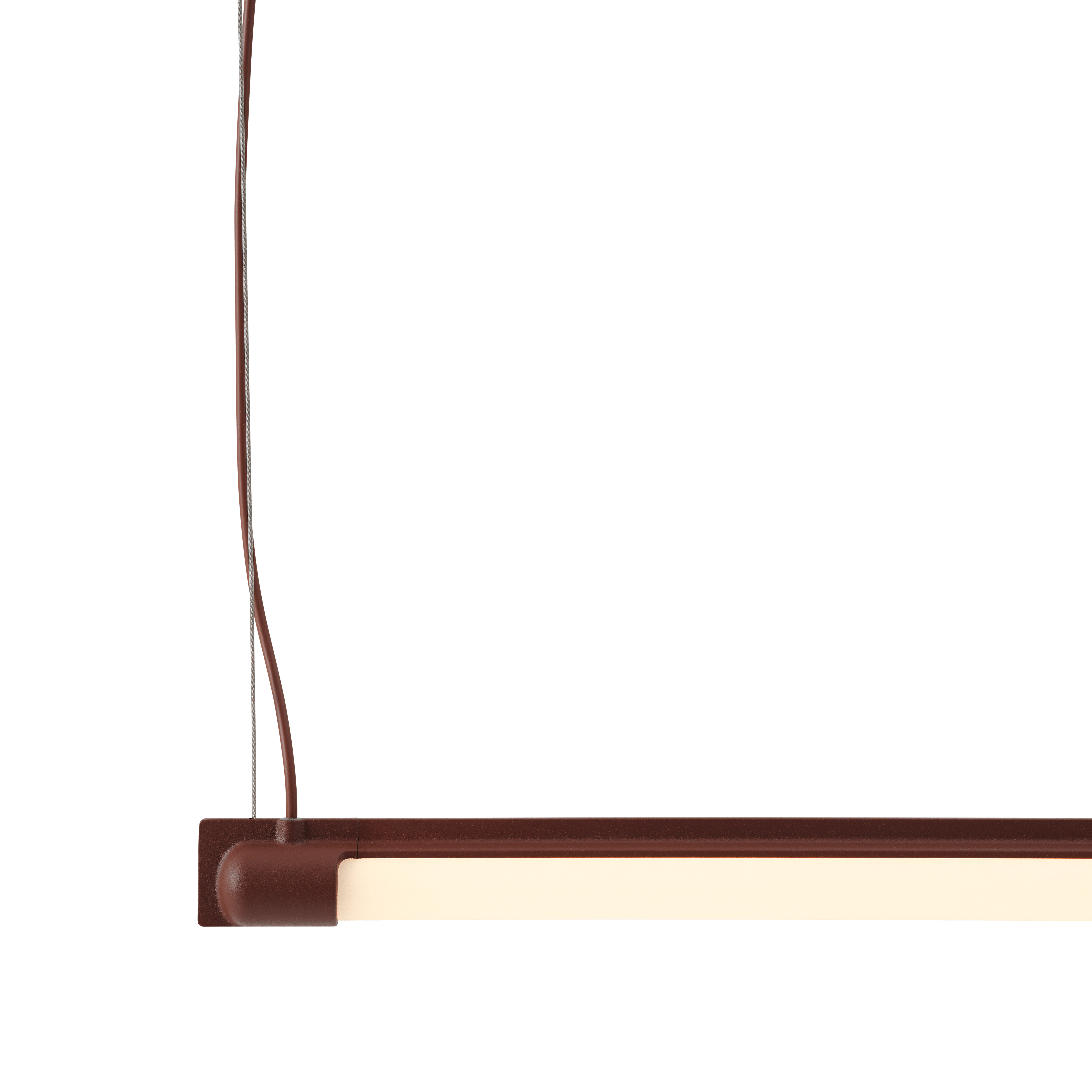 Hanging lamp FINE burgundy