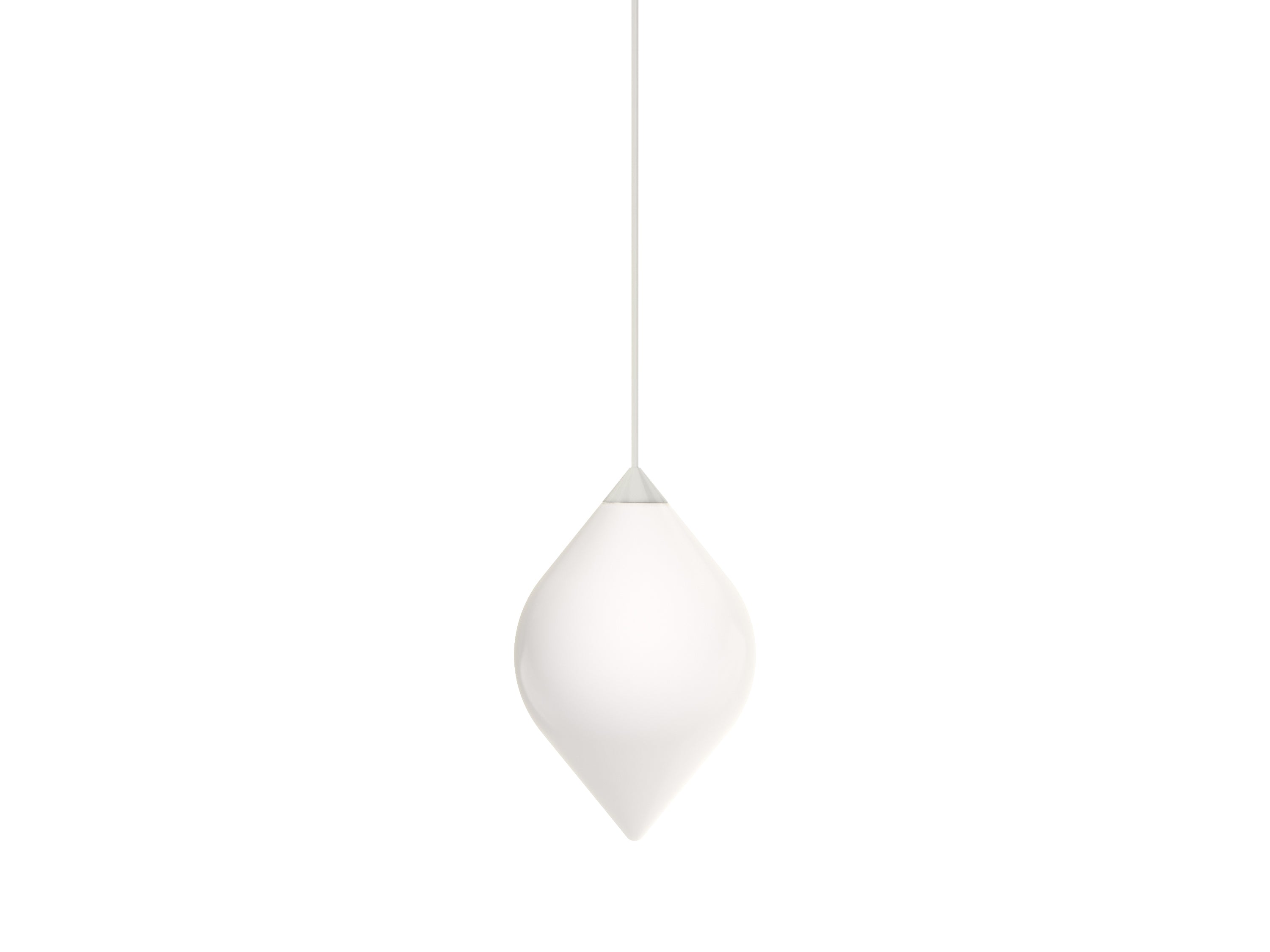FLARE TOP Pendant Lamp with Opal Shade