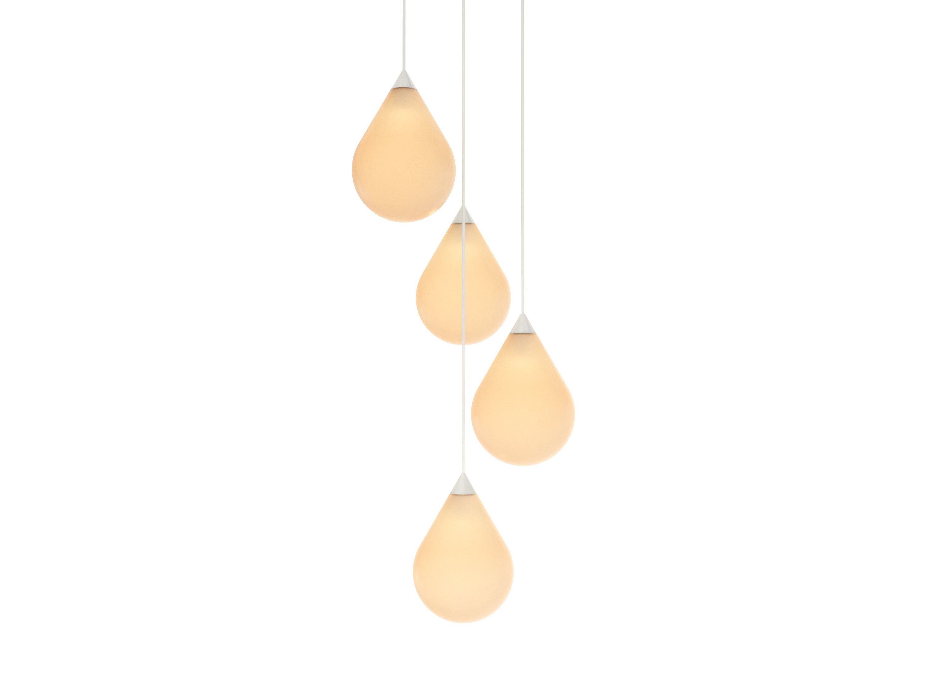 FLARE BEAD Pendant Lamp with Opal Shade