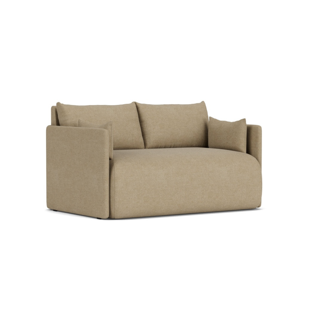 Sofa mit Schlaffunktion 2-sitzig 0FFSET beige [Julia]