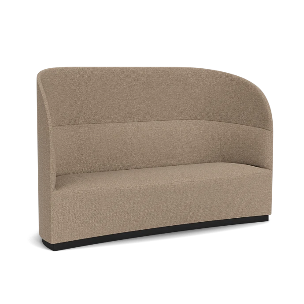 Sofa z wysokim oparciem TEAROOM brązowy