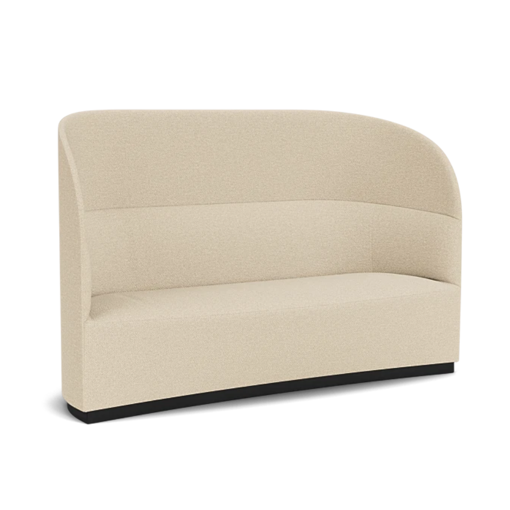 Sofa z wysokim oparciem TEAROOM jasnobeżowy