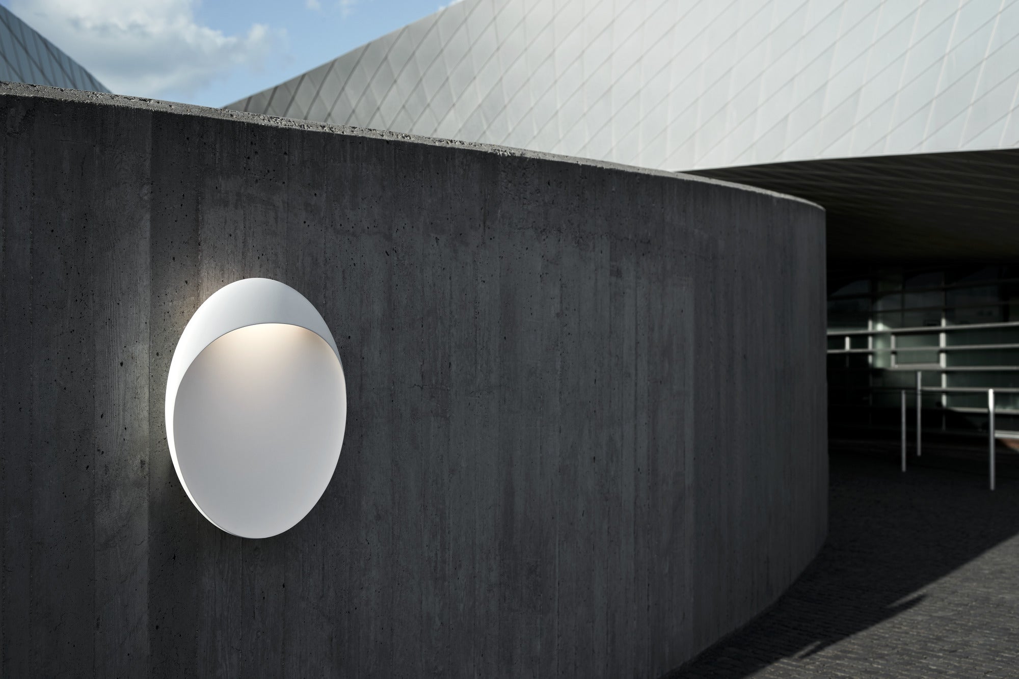 Wandleuchte FLINDT weiß