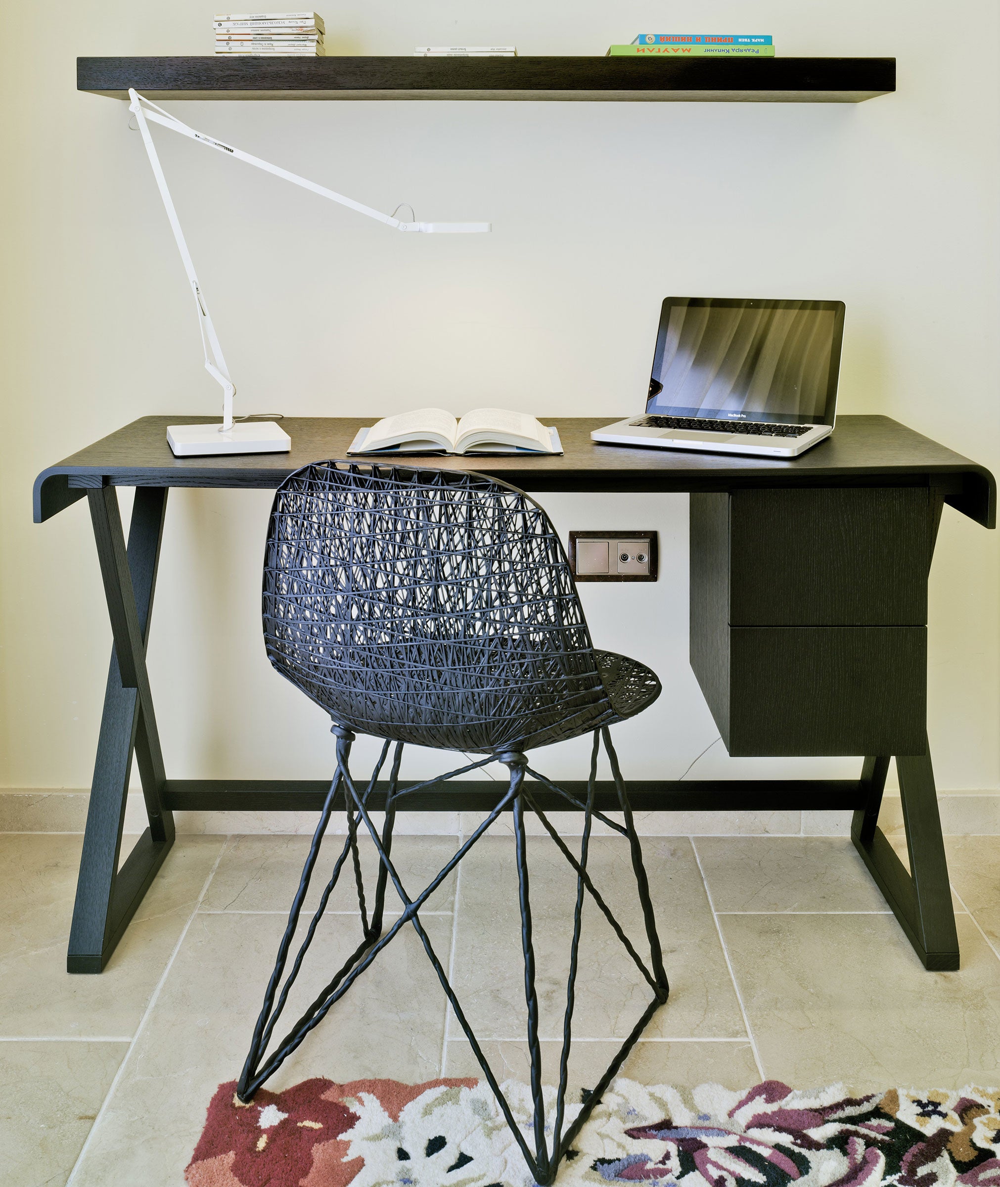 Schreibtischlampe KELVIN LED BASE weiß