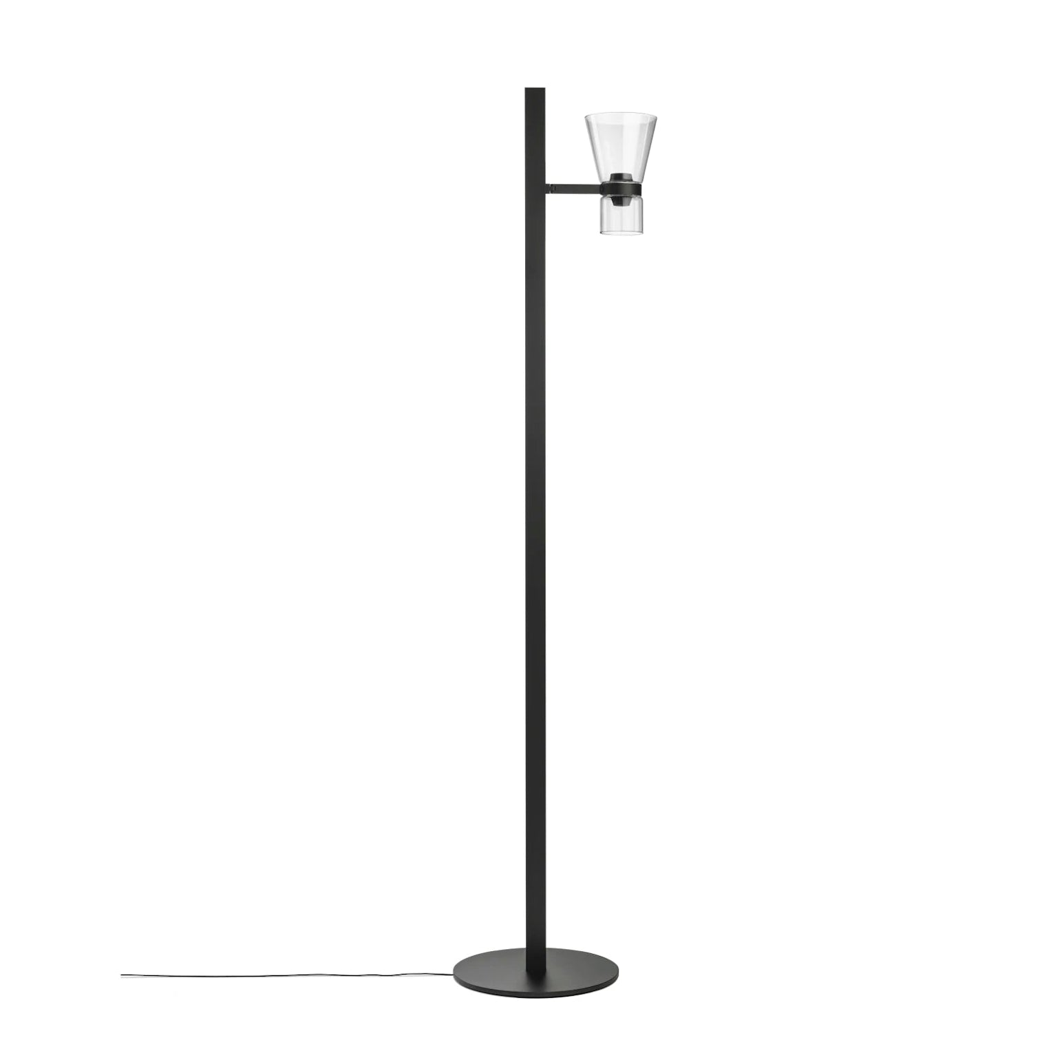 NOCTURNE F1 CONE Floor Lamp in Black