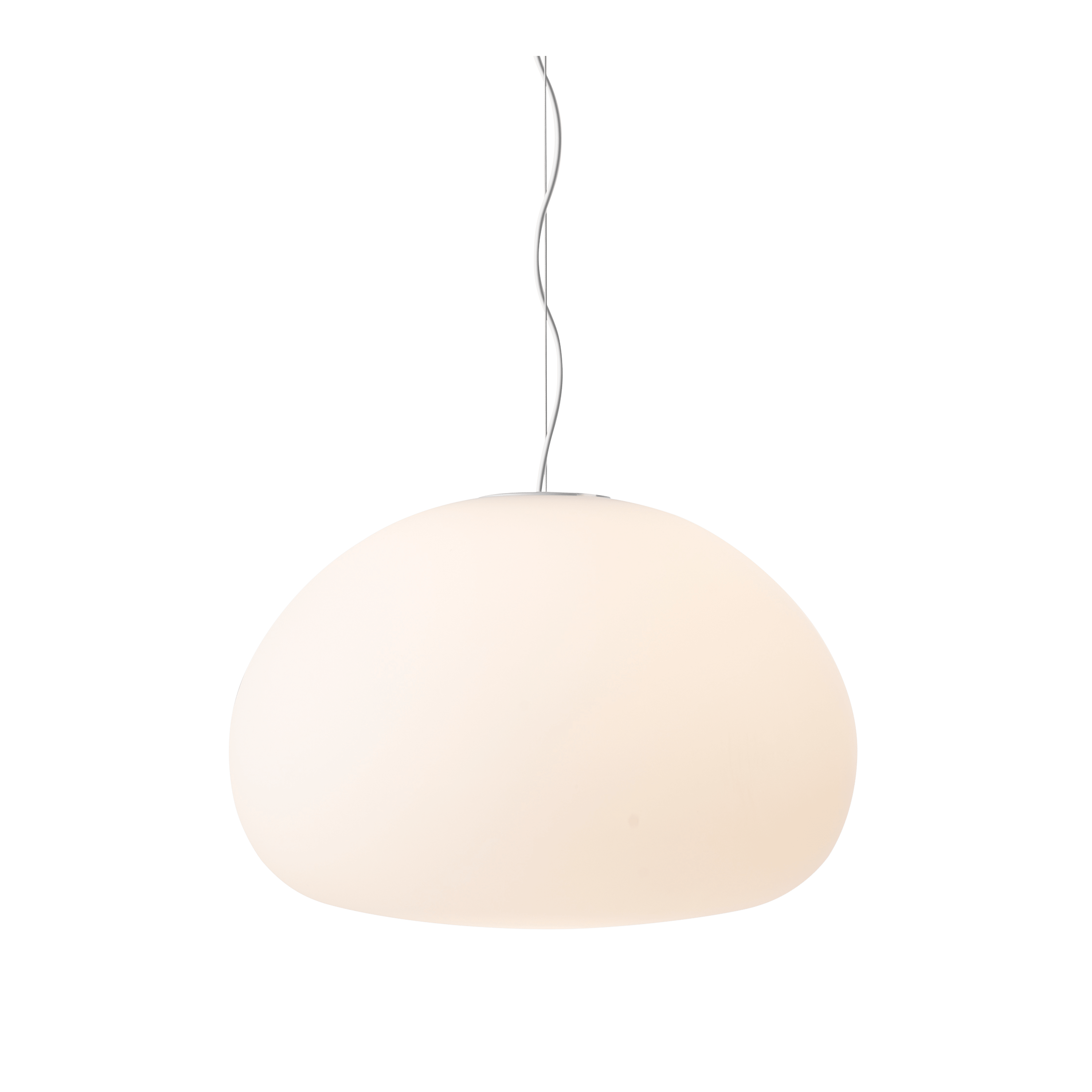 FLUID opal glass pendant lamp