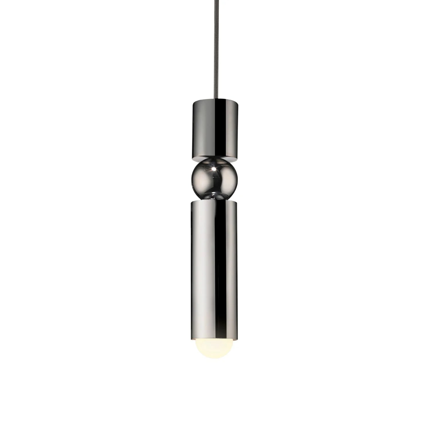 FULCRUM chrome pendant lamp