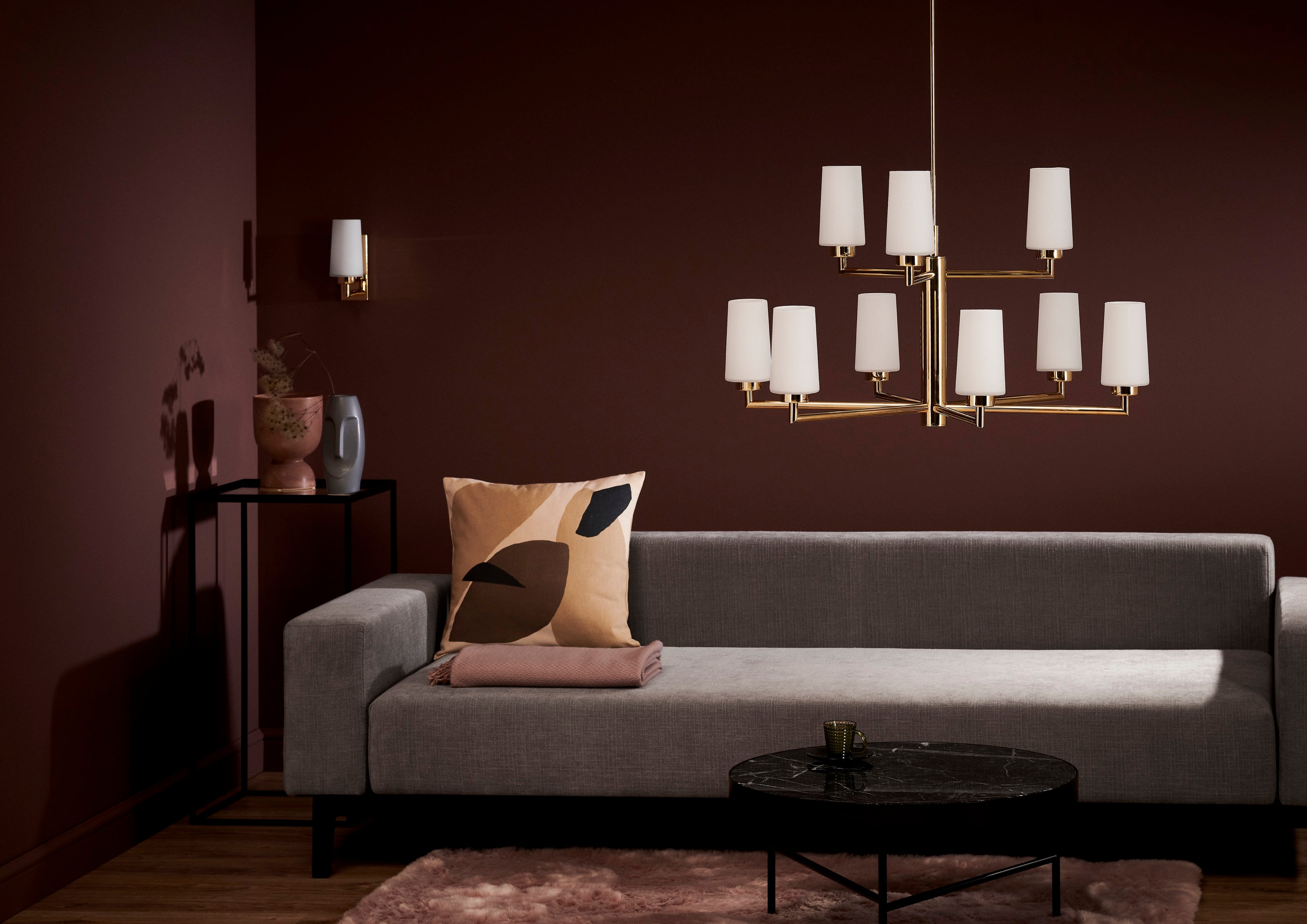 Wandleuchte GRANDE gold