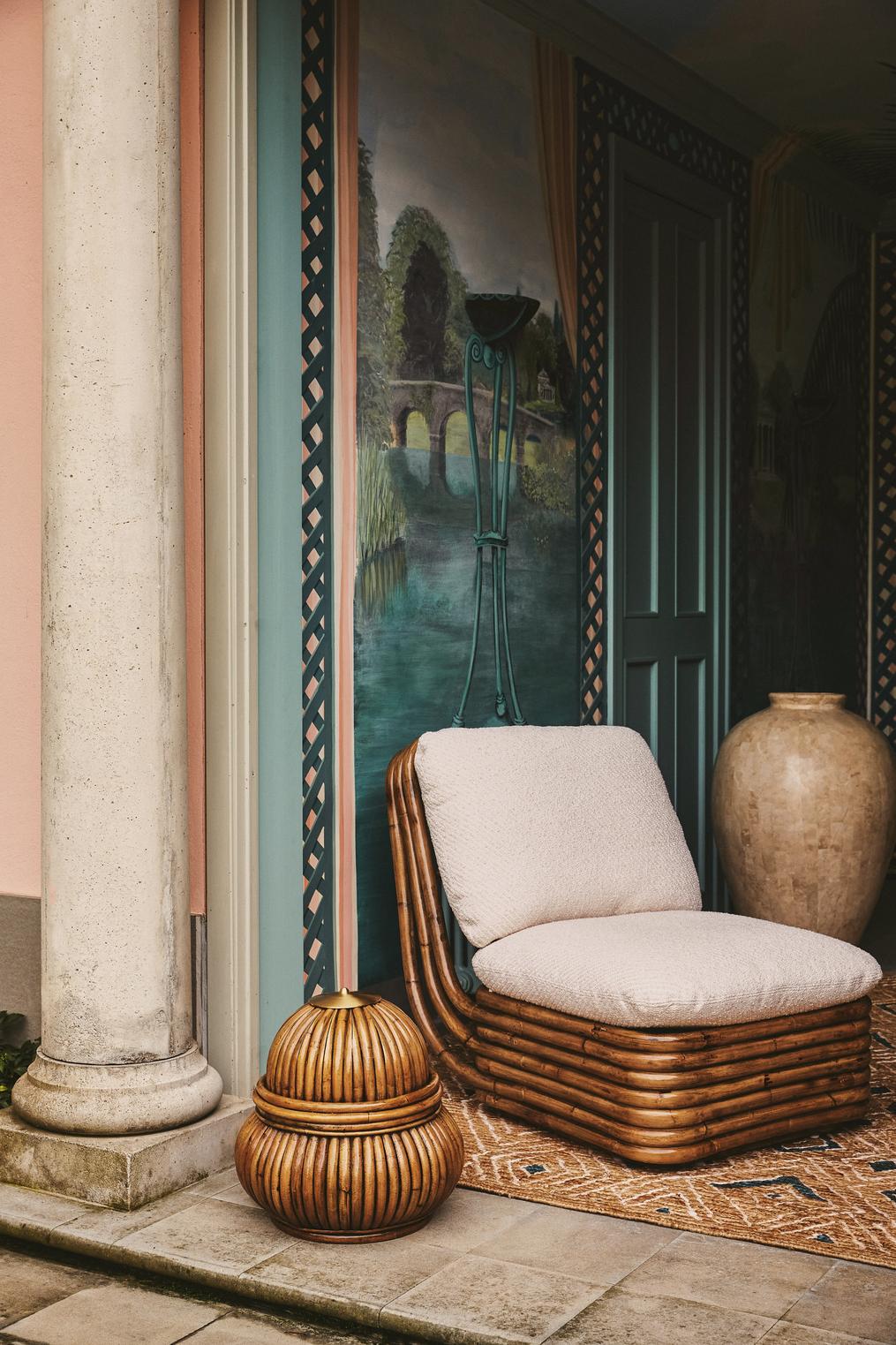 Lampa zewnętrzna BOHEMIAN rattan