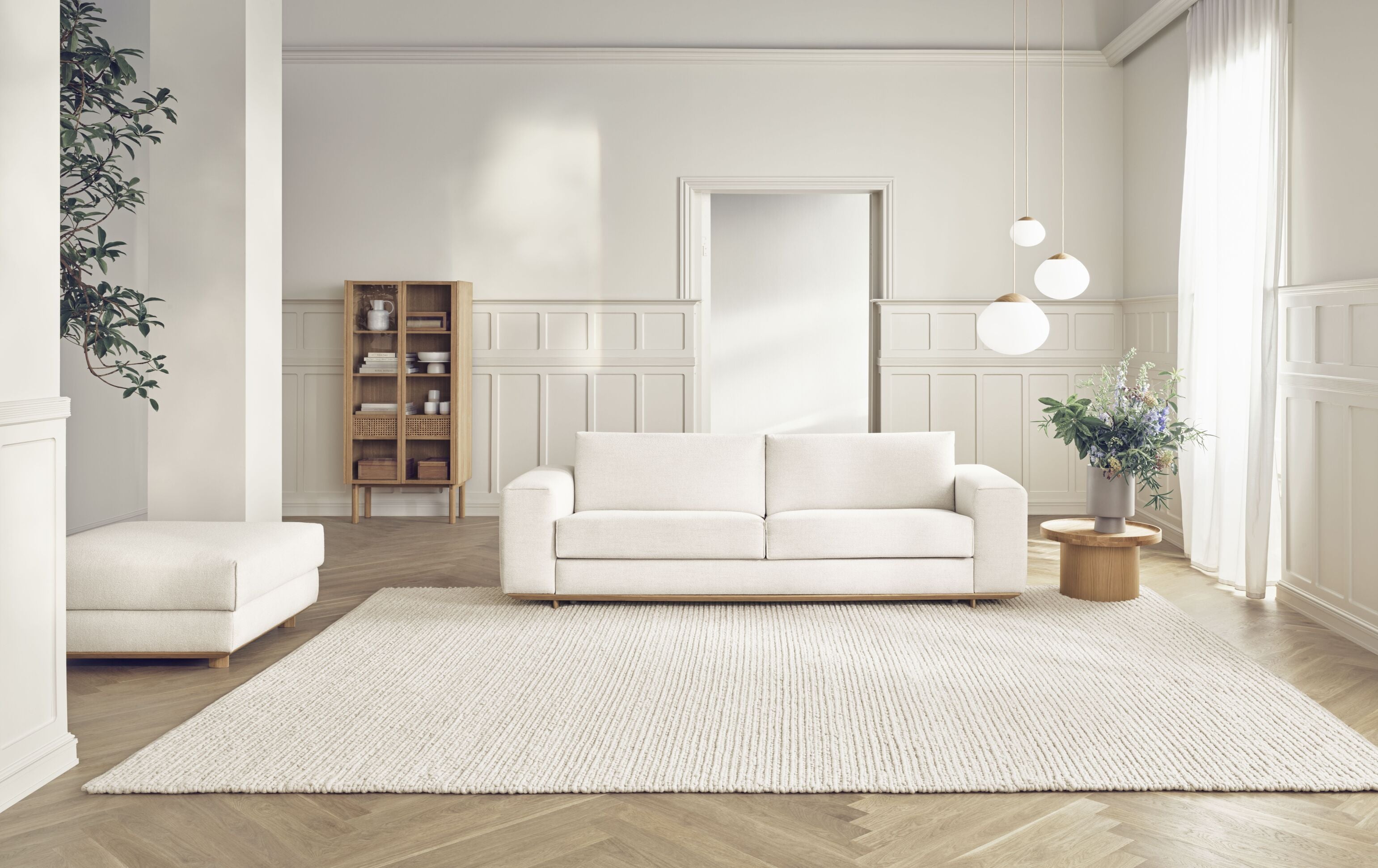 Funo cream rug