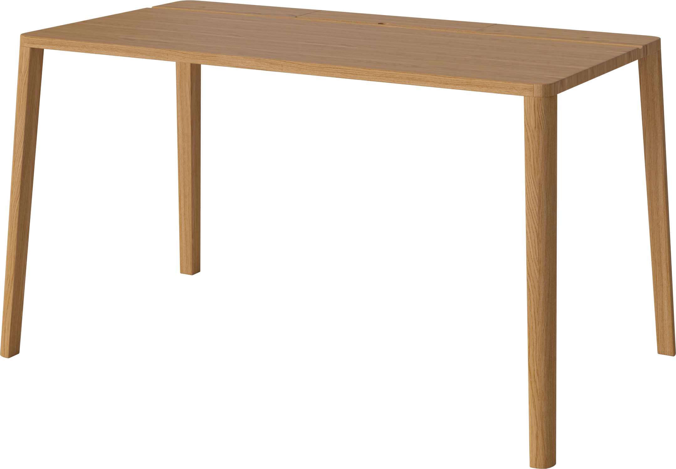 Graceful desk oak wood