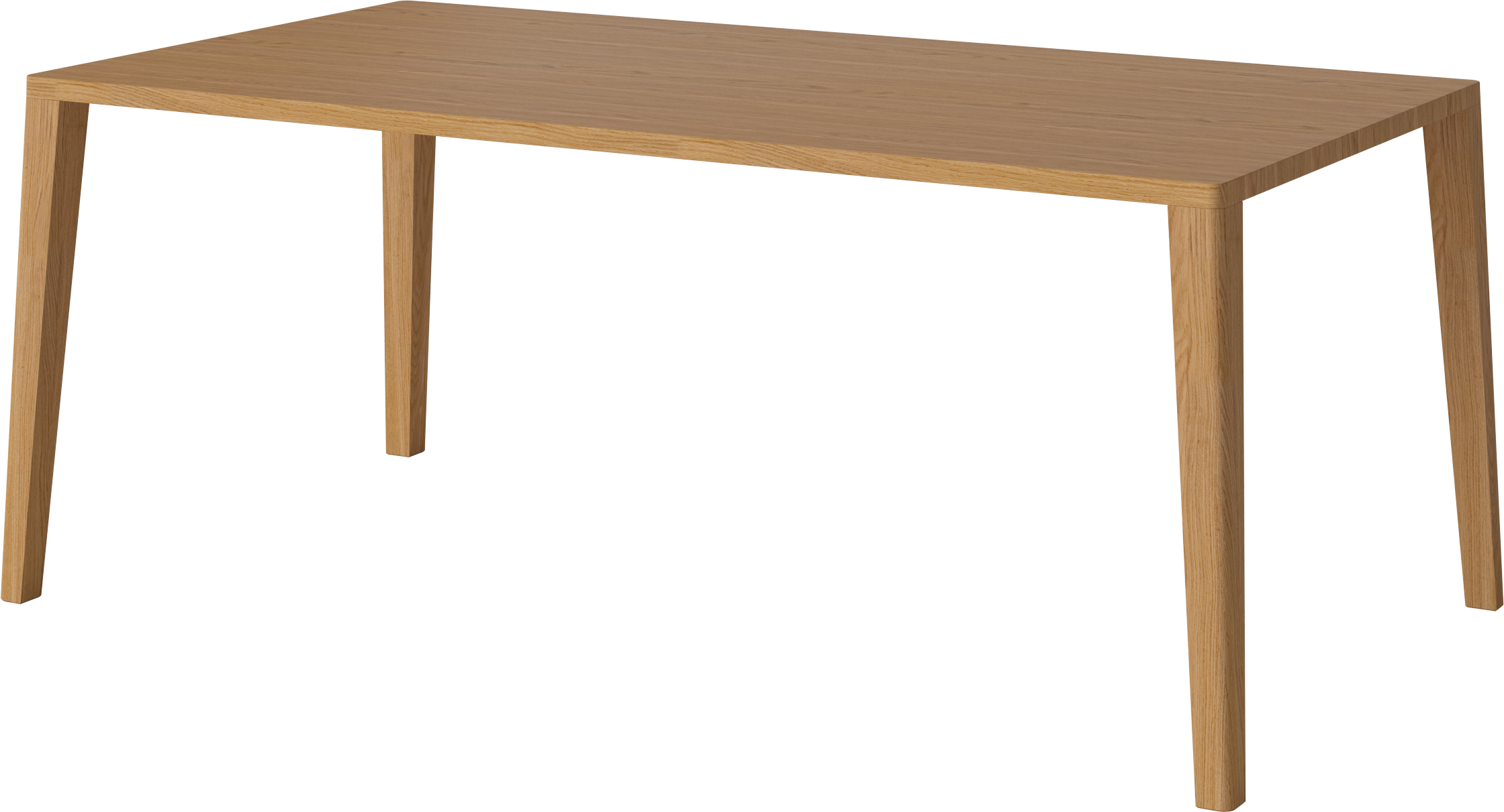 Graceful table oak wood