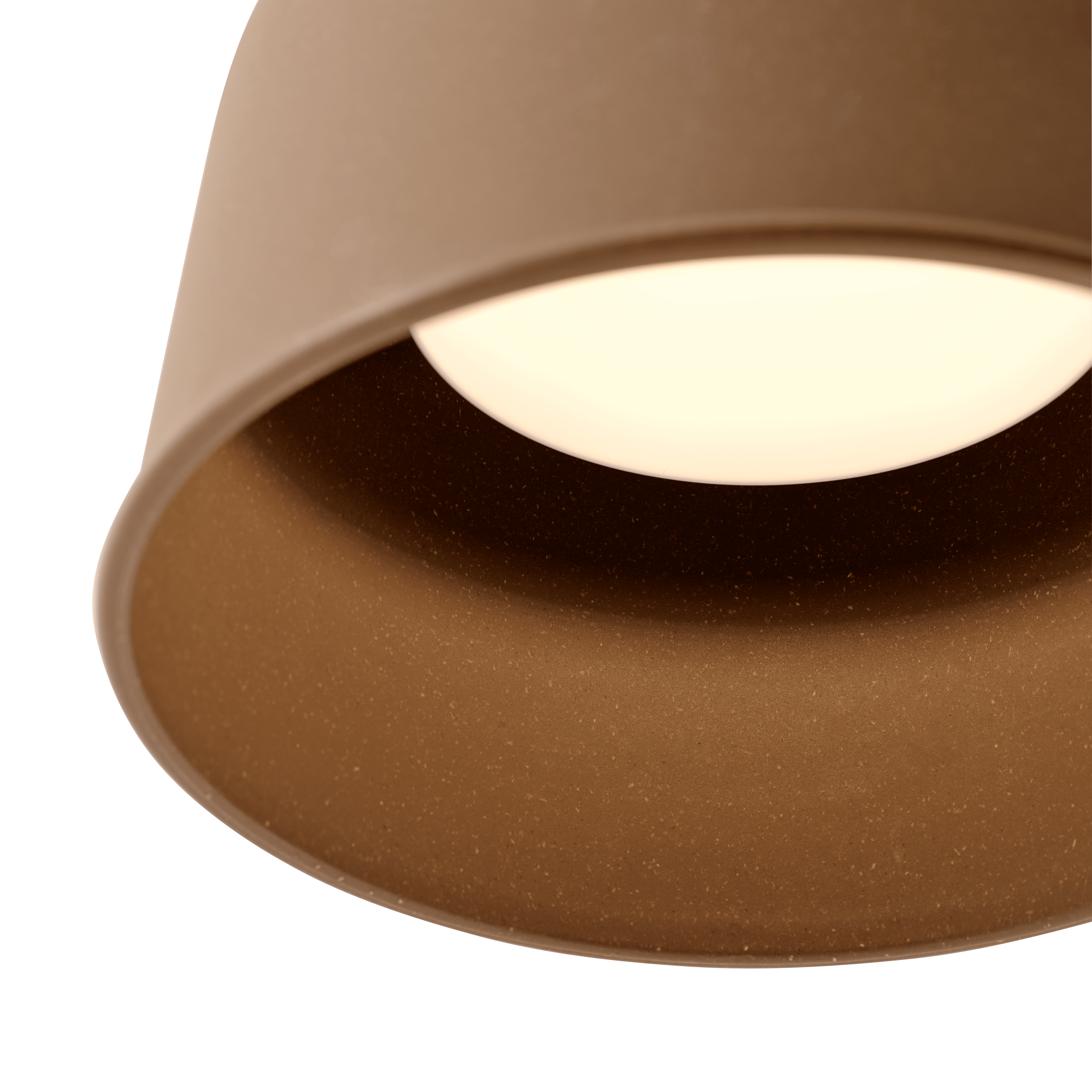 Hanging lamp GRAIN brown