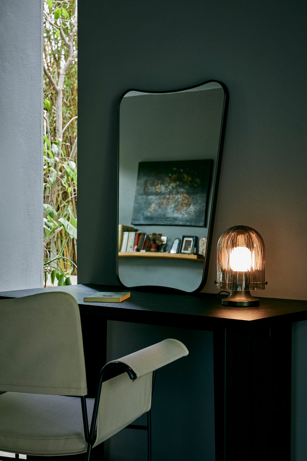 F.A. 33 Brass Mirror