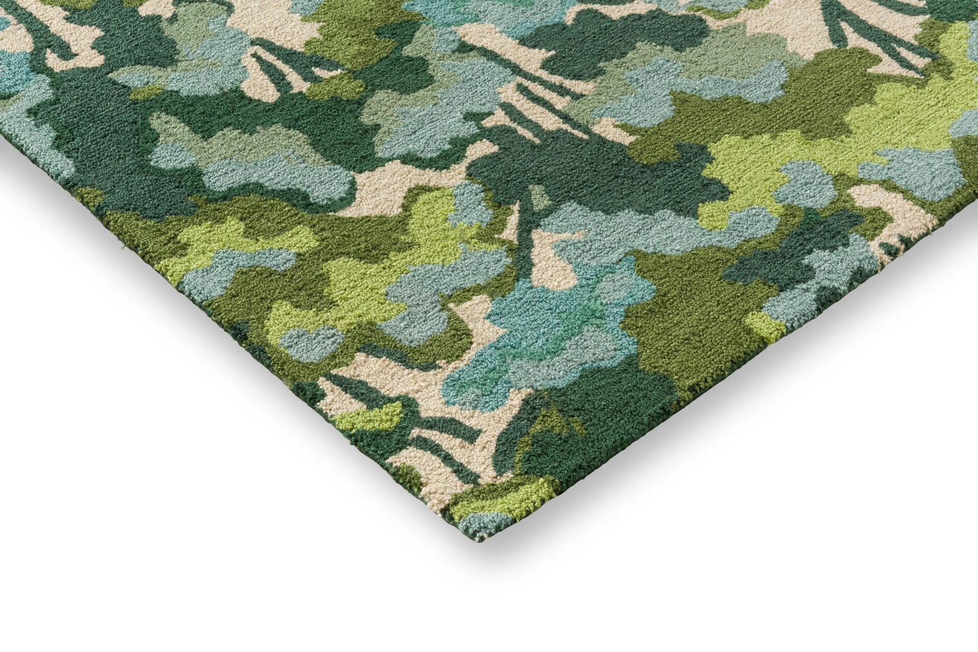 Dywan zewnętrzny TREE TOPS zielony