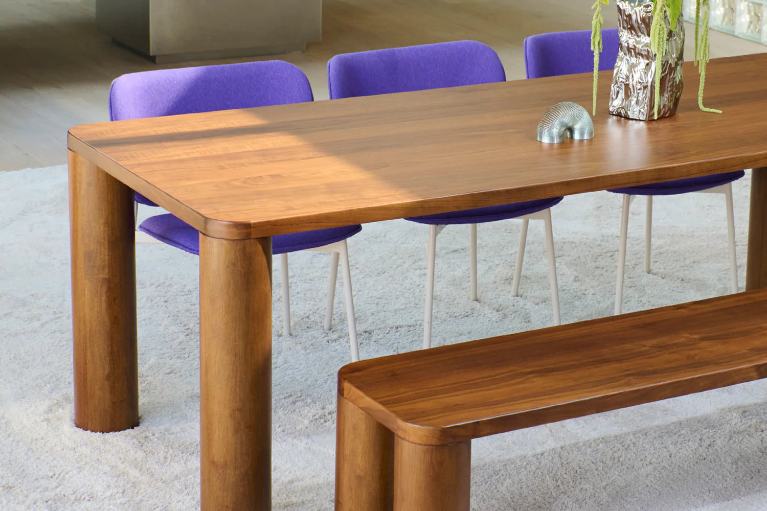 HARVEY Walnut Wood Table