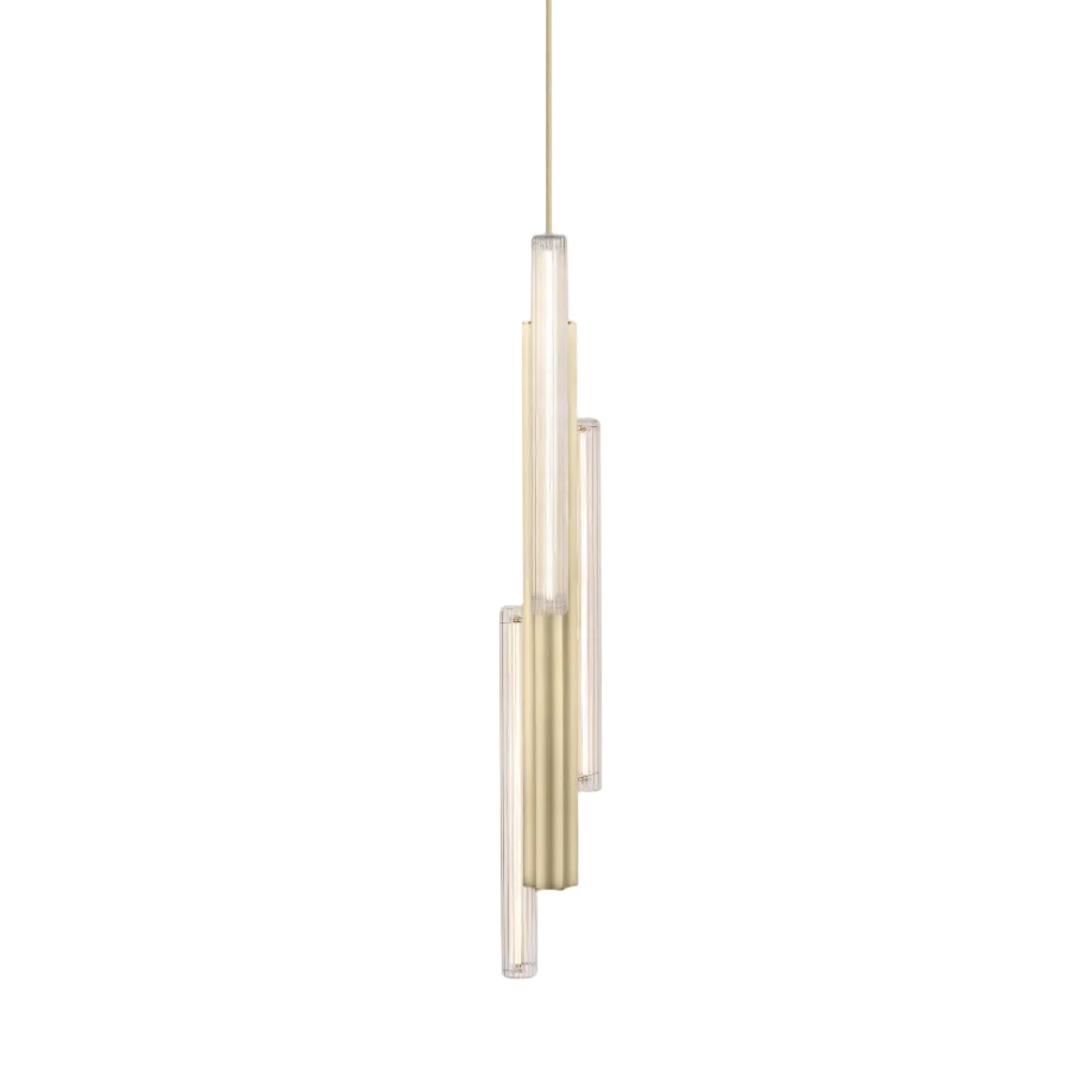 HAIL Pendant Lamp in Brushed Gold