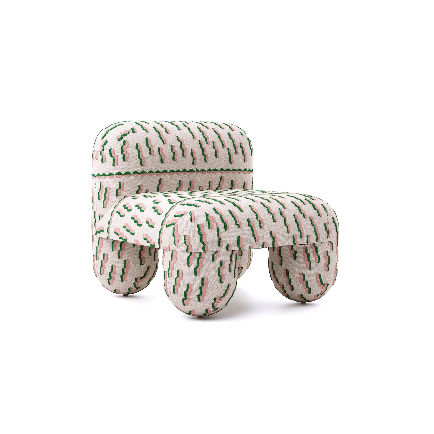 Upholstered HELLO LOW Armchair