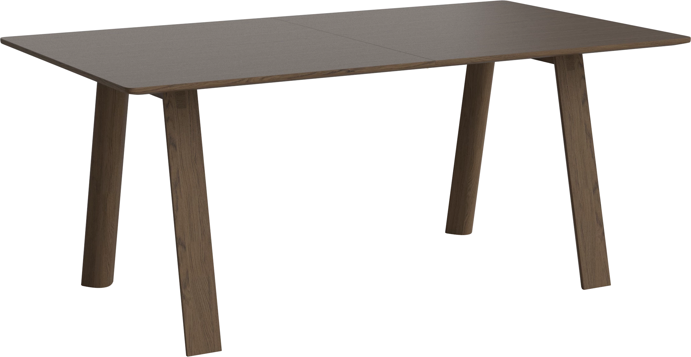 Hill folding table dark oak wood