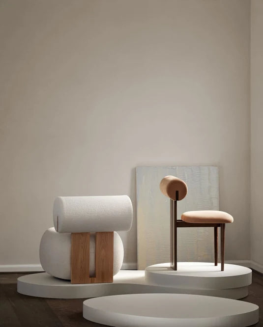 Hippo upholstered armchair