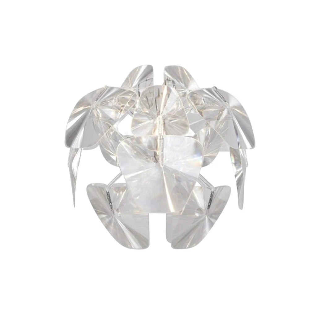 Transparent hope sconce