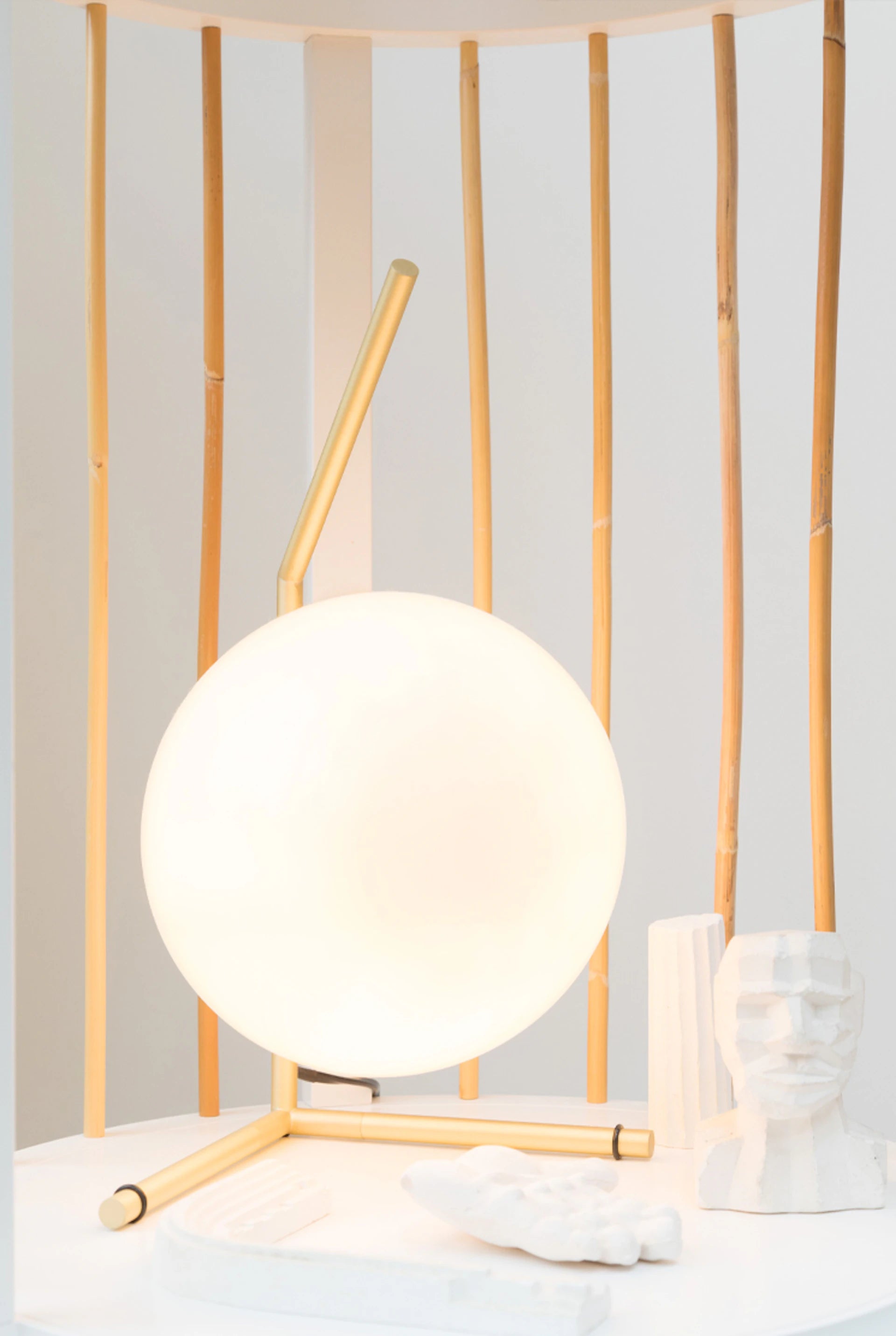 Tischlampe IC LIGHTS LOW 10. JAHRESTAG gold