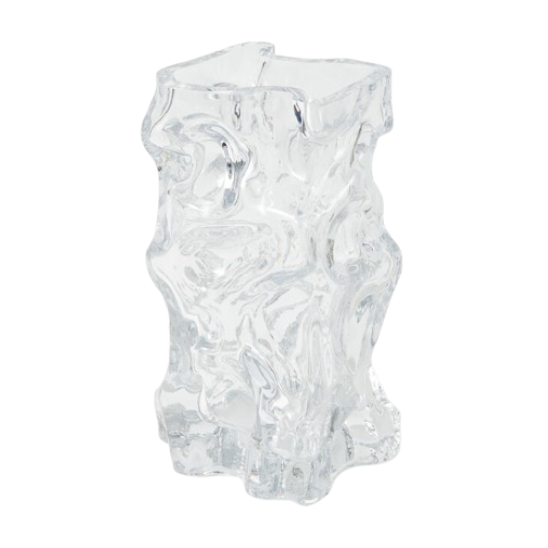 ICE glass vase