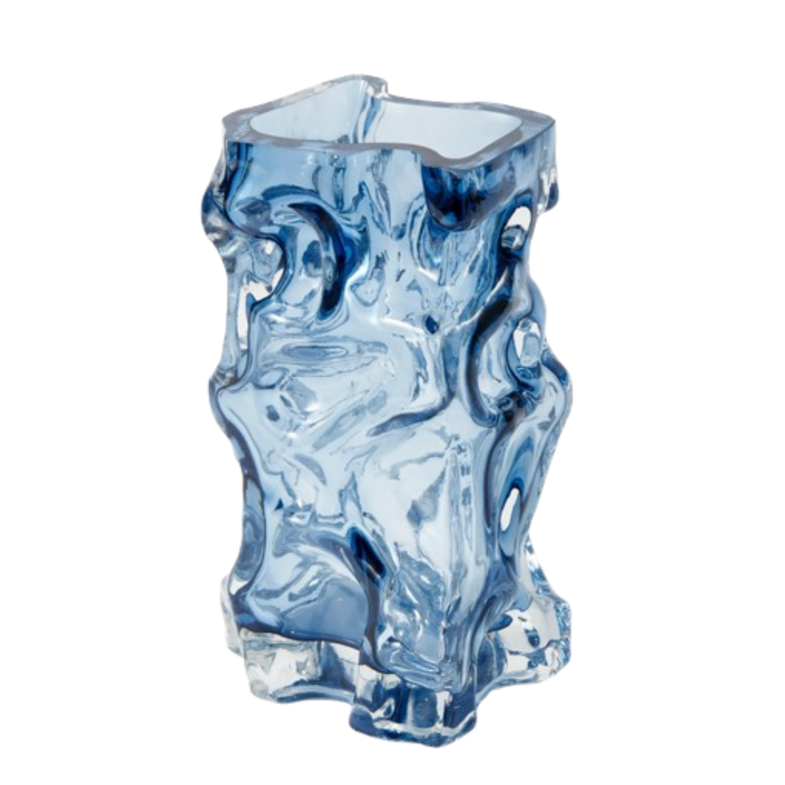 ICE Vase dunkelblau