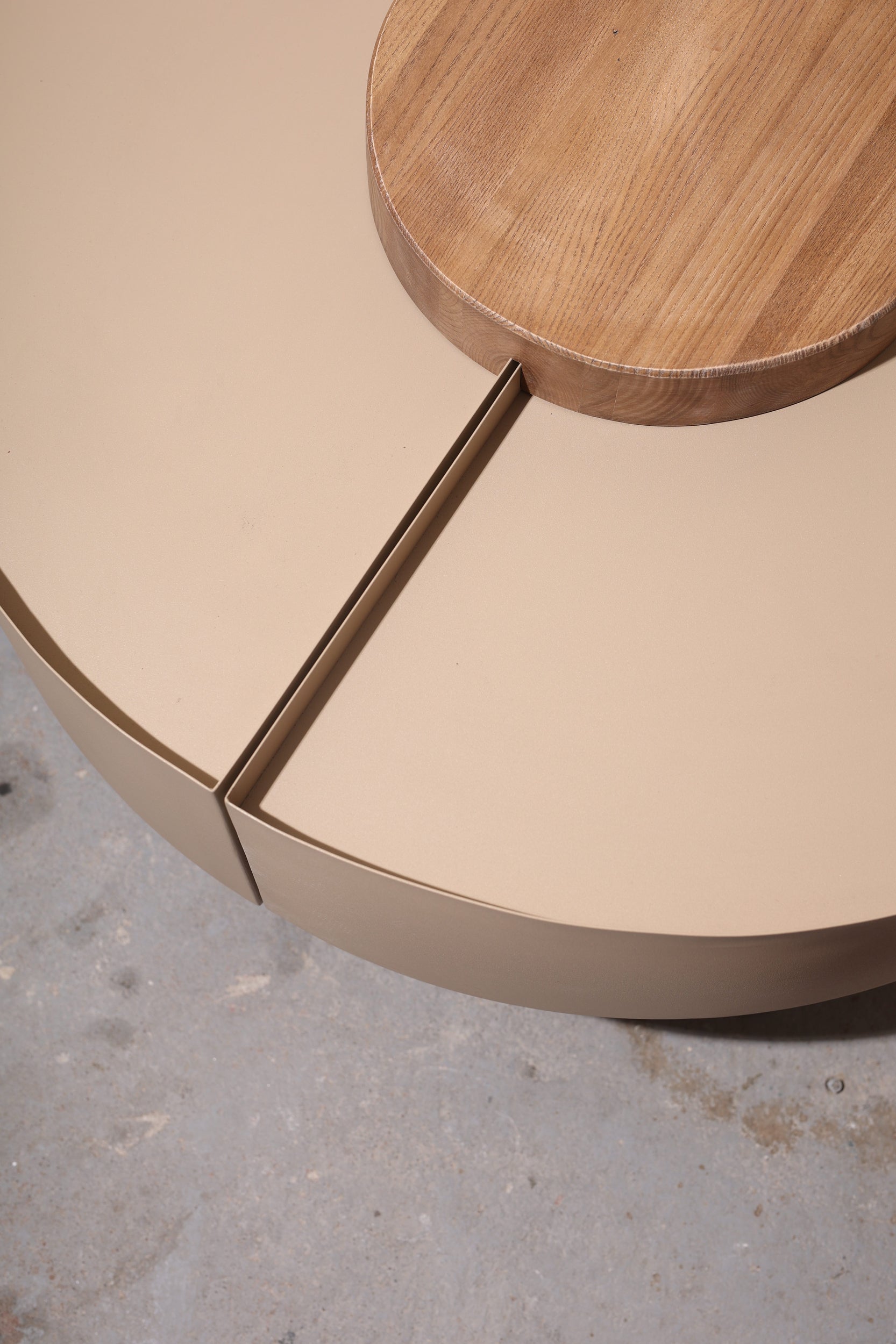 SUMO Coffee Table in Steel and Wood