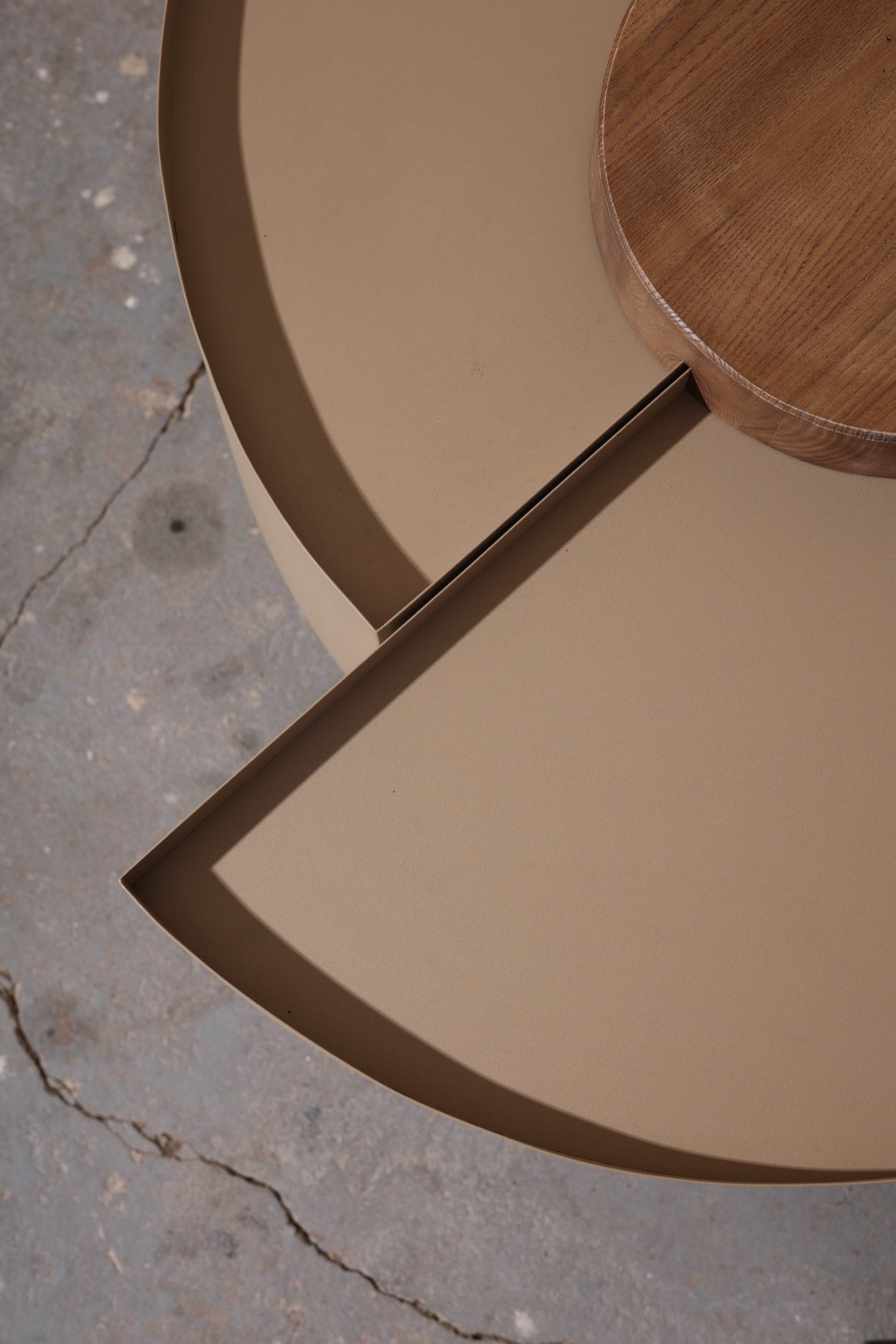 SUMO Coffee Table in Steel and Wood