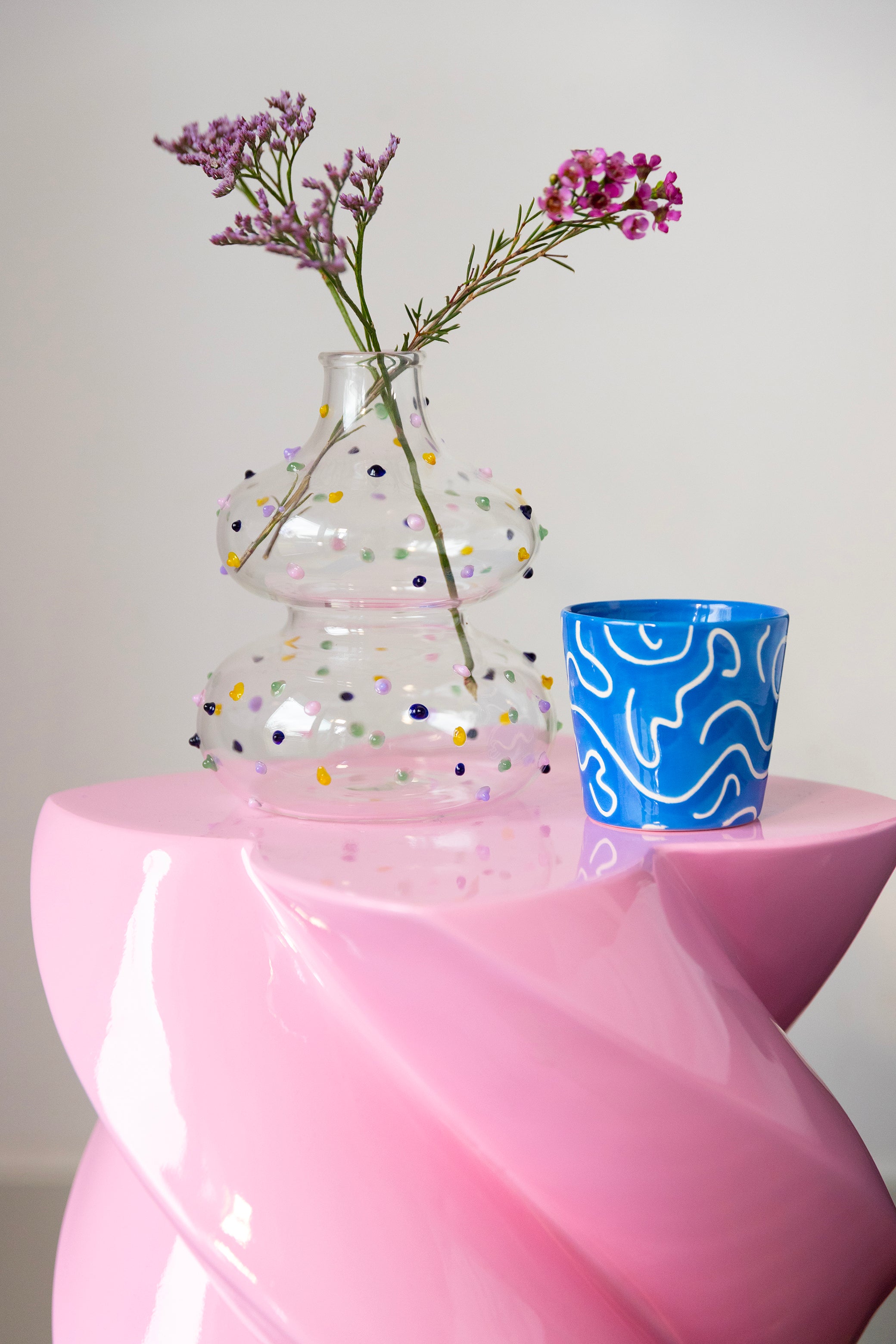 MARSHMALLOW Side Table Pink