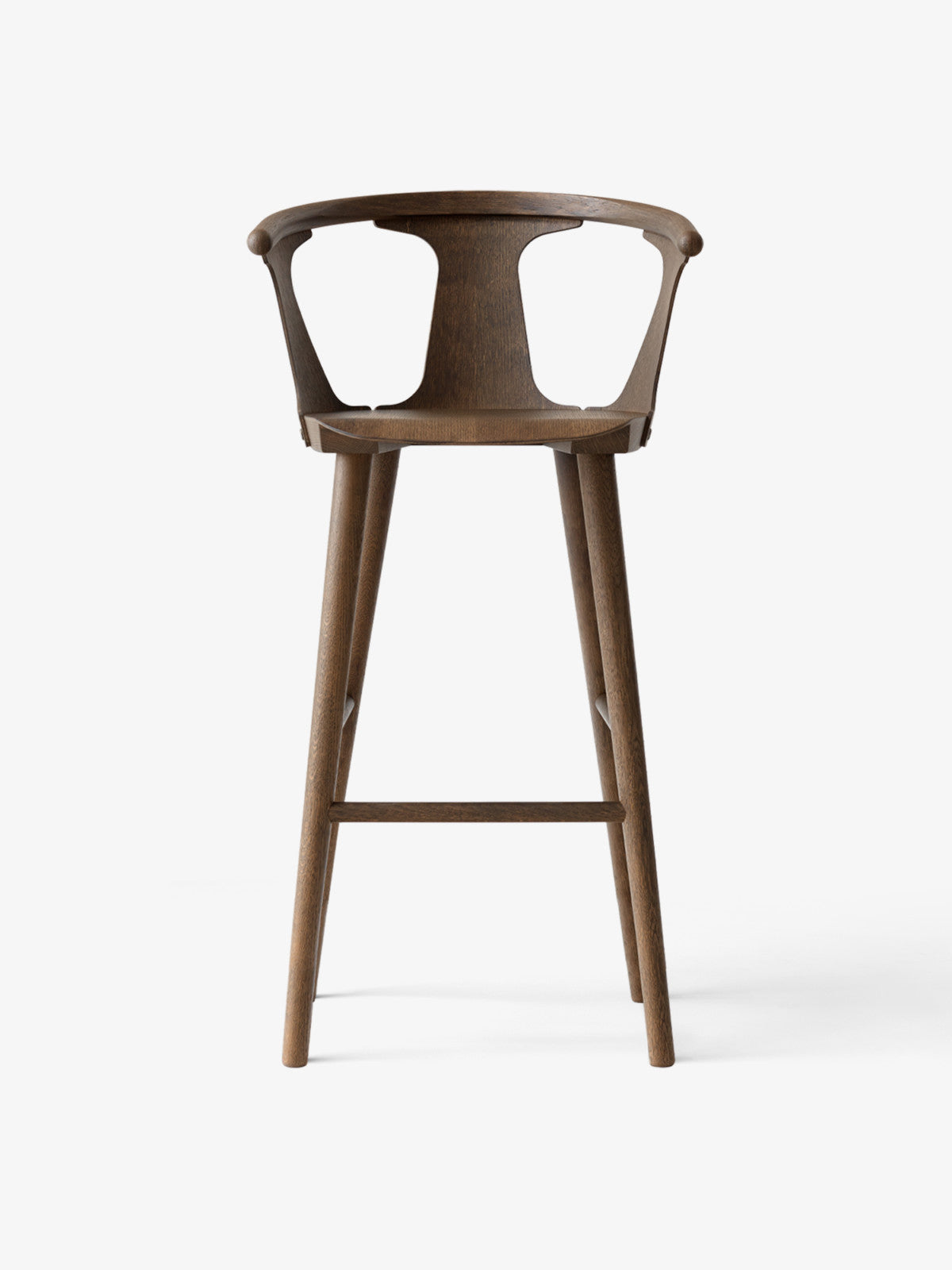 IN BETWEEN Stool smoked oiled oak