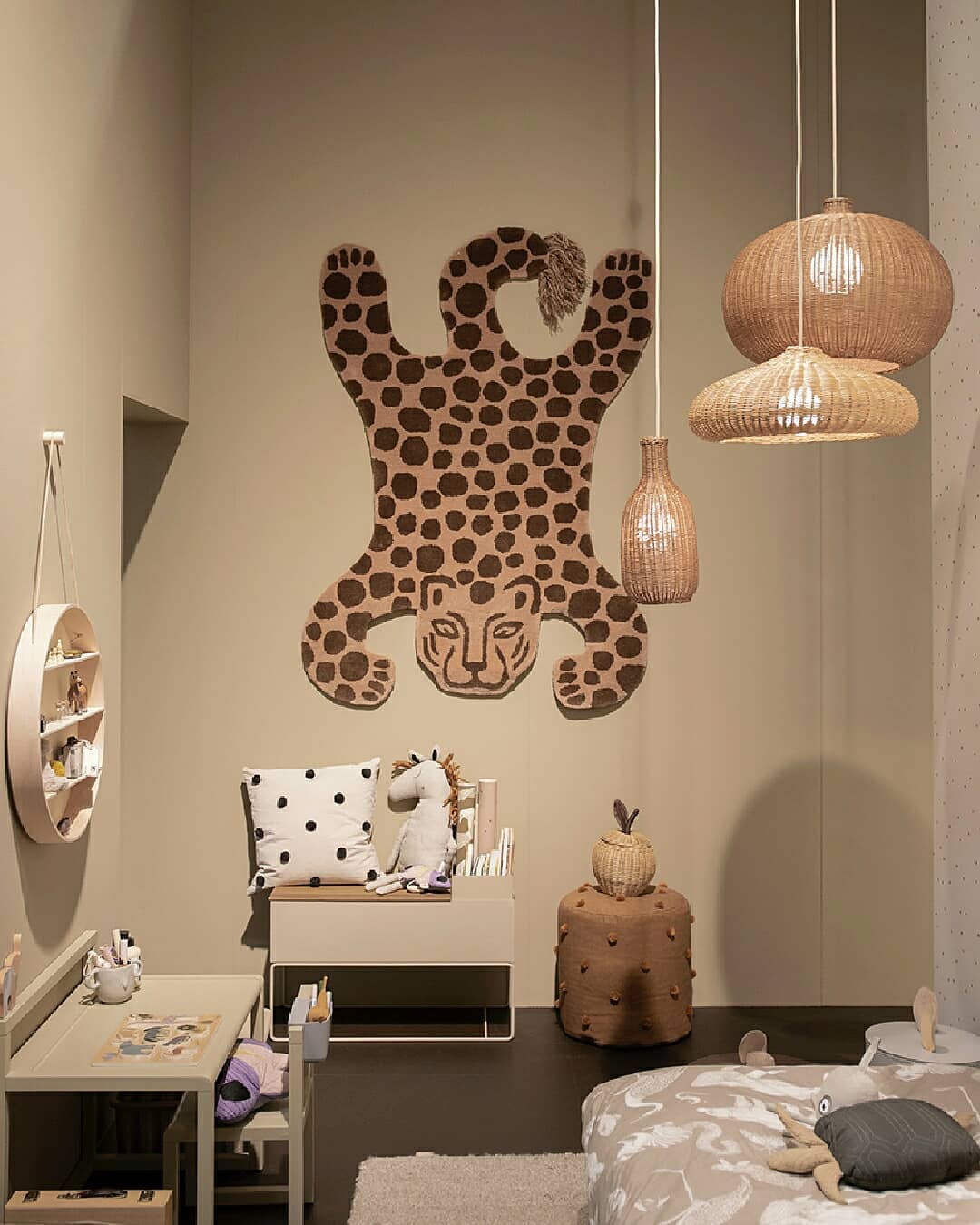 Dywan SAFARI LEOPARD brązowy