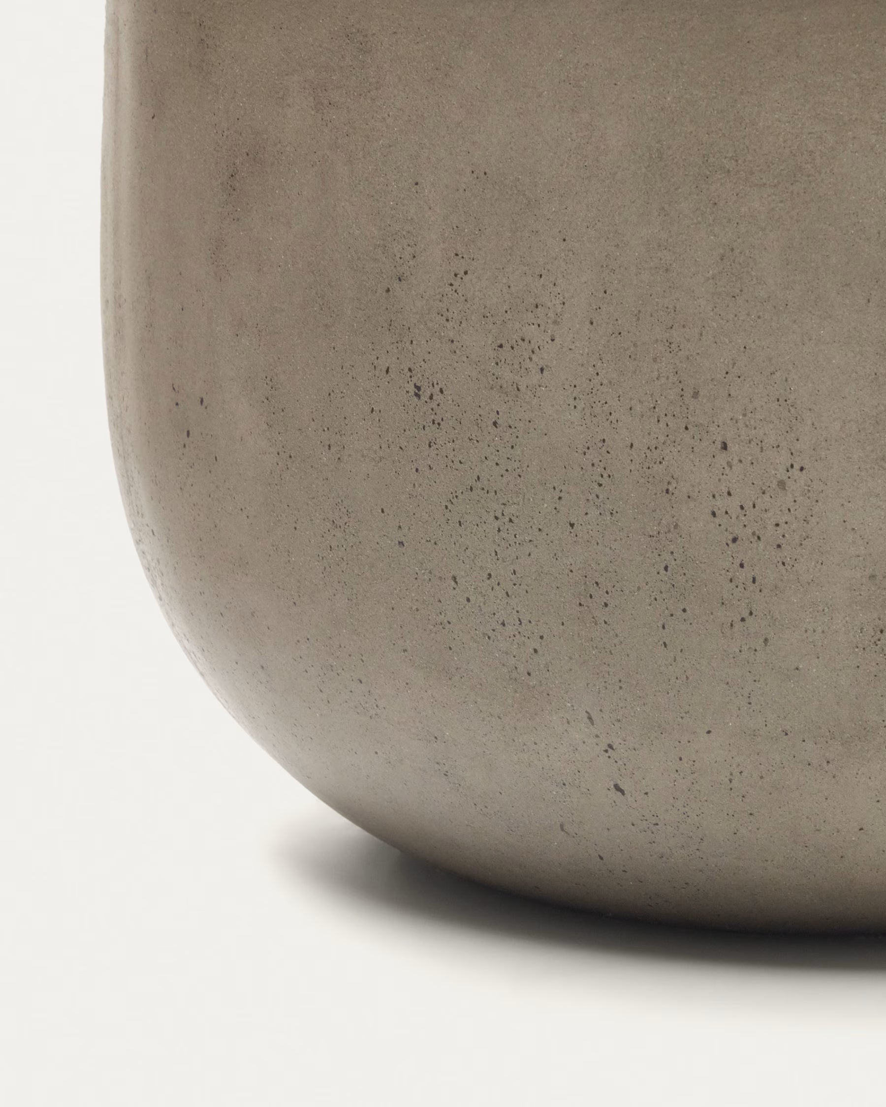 GARBET Gray Cement Side Table