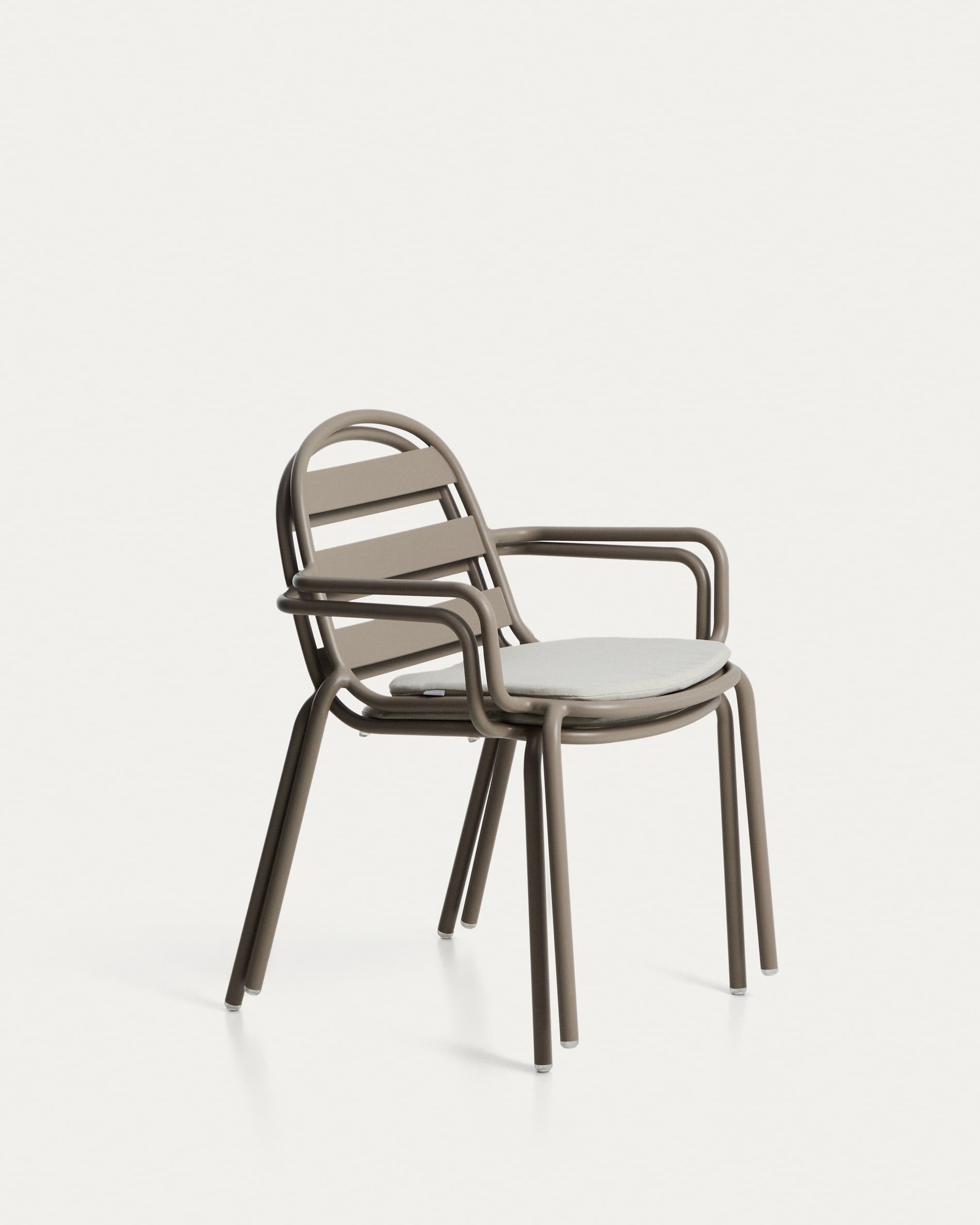 JONCOLS taupe garden chair