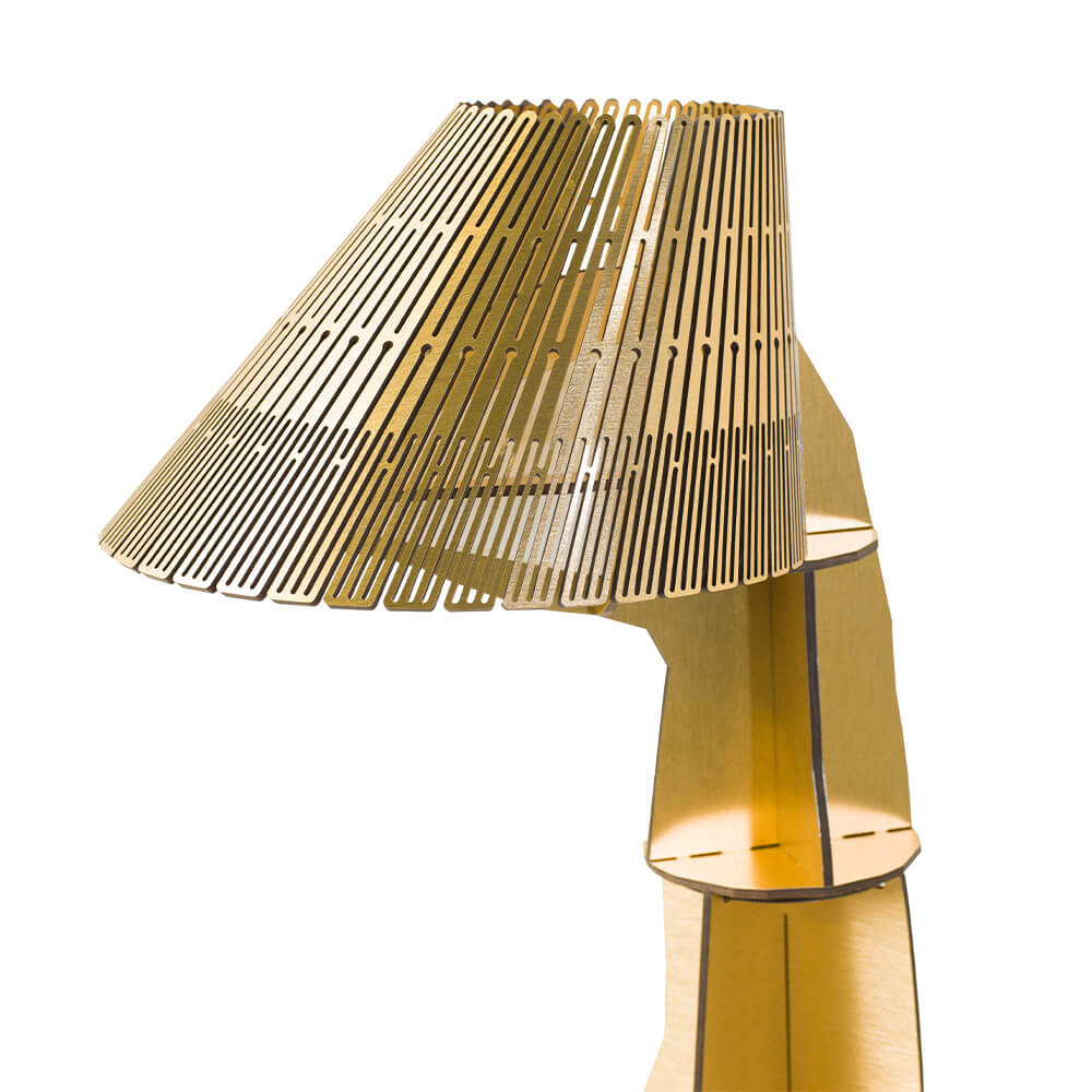 JUNON Gold Lamp