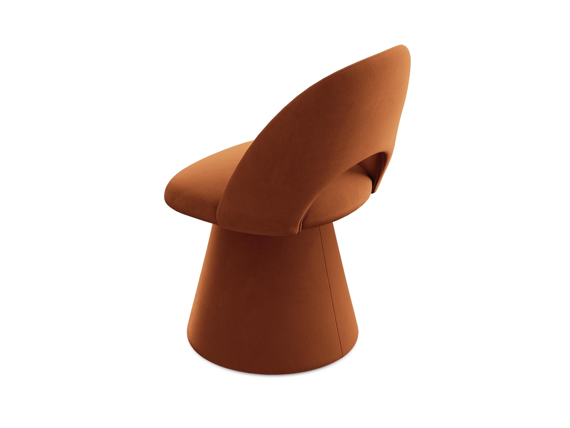 Velvet Chair KALO Terracotta