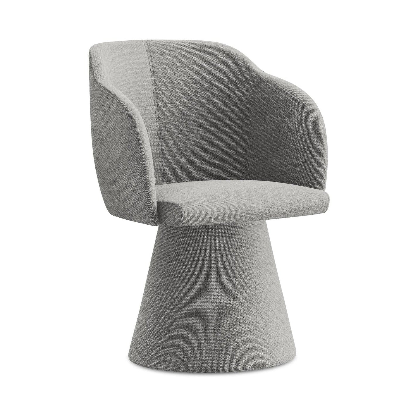 KANOA Chair in Light Gray Boucle