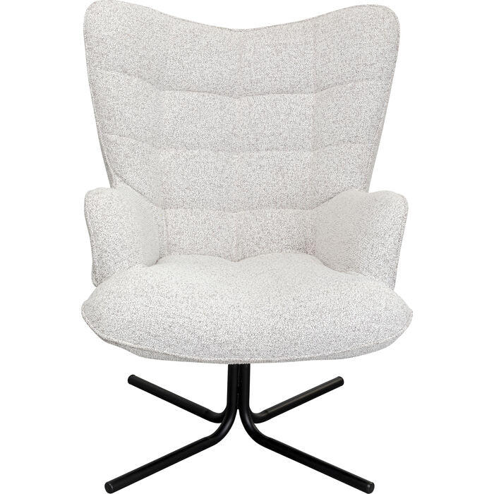 Oscar rotary chair cream melange