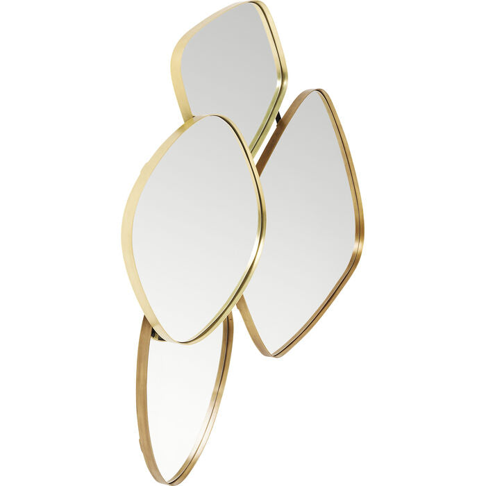 Formen spiegeln golden